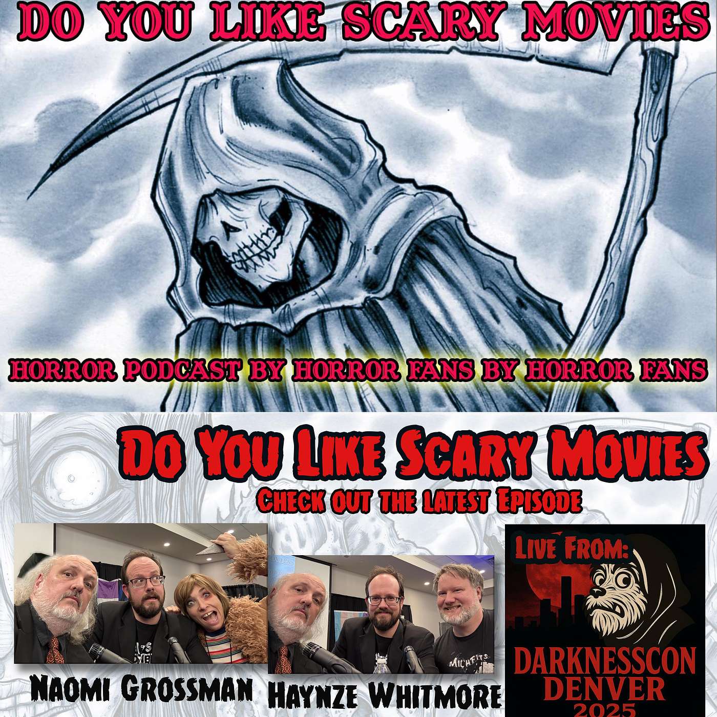 Join us live from Darkness Denver as we talk to Naomi Grossman and Haynze Whitmore