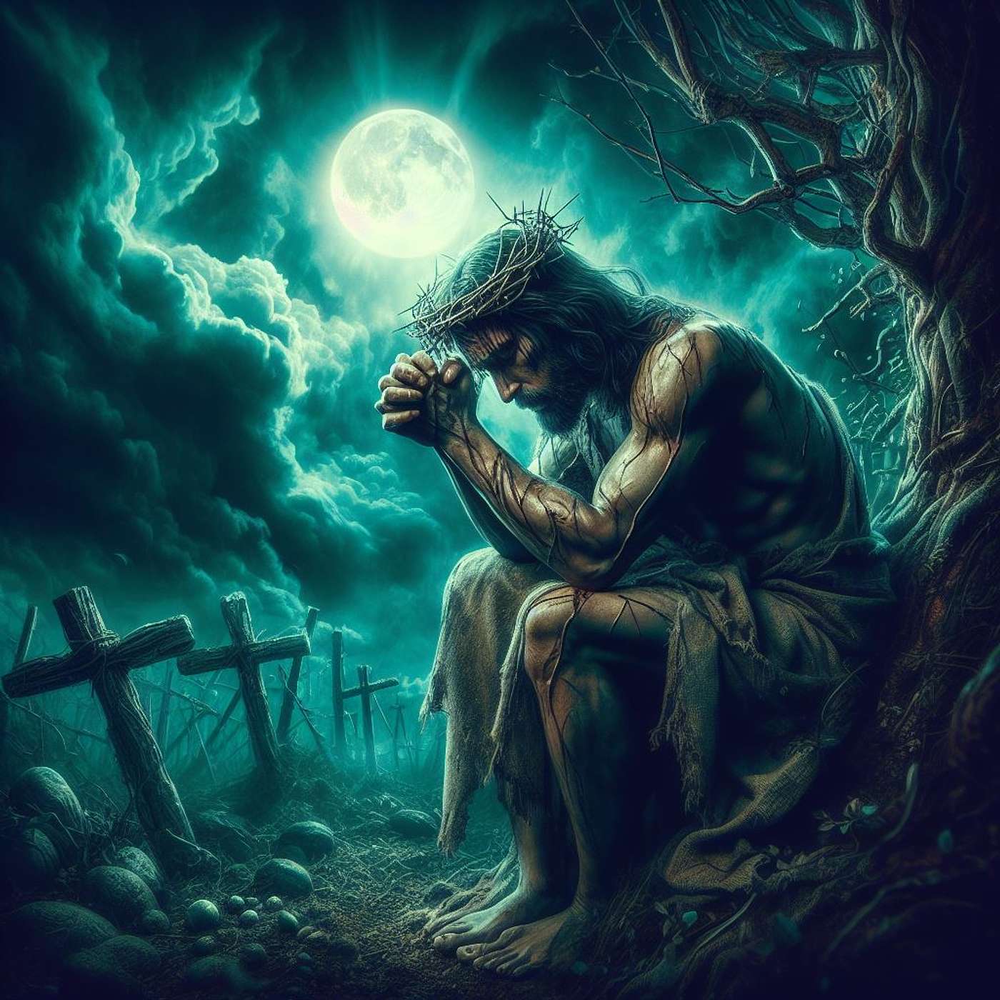 Dark Gethsemane duet Nicholas Mazzio Lauren Mazzio The Rain