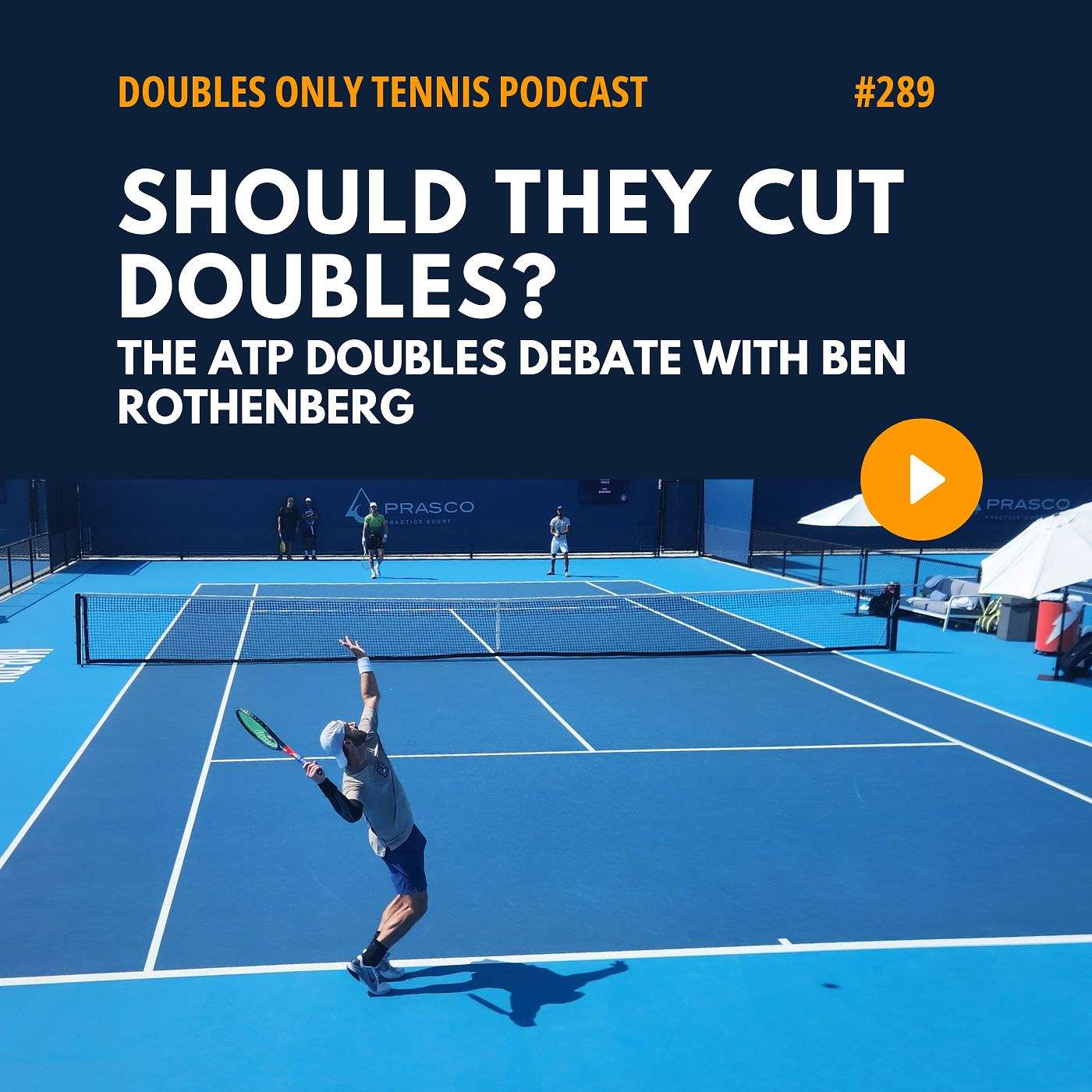 The ATP Doubles Debate with Ben Rothenberg: Should They Cut Doubles? episode artwork