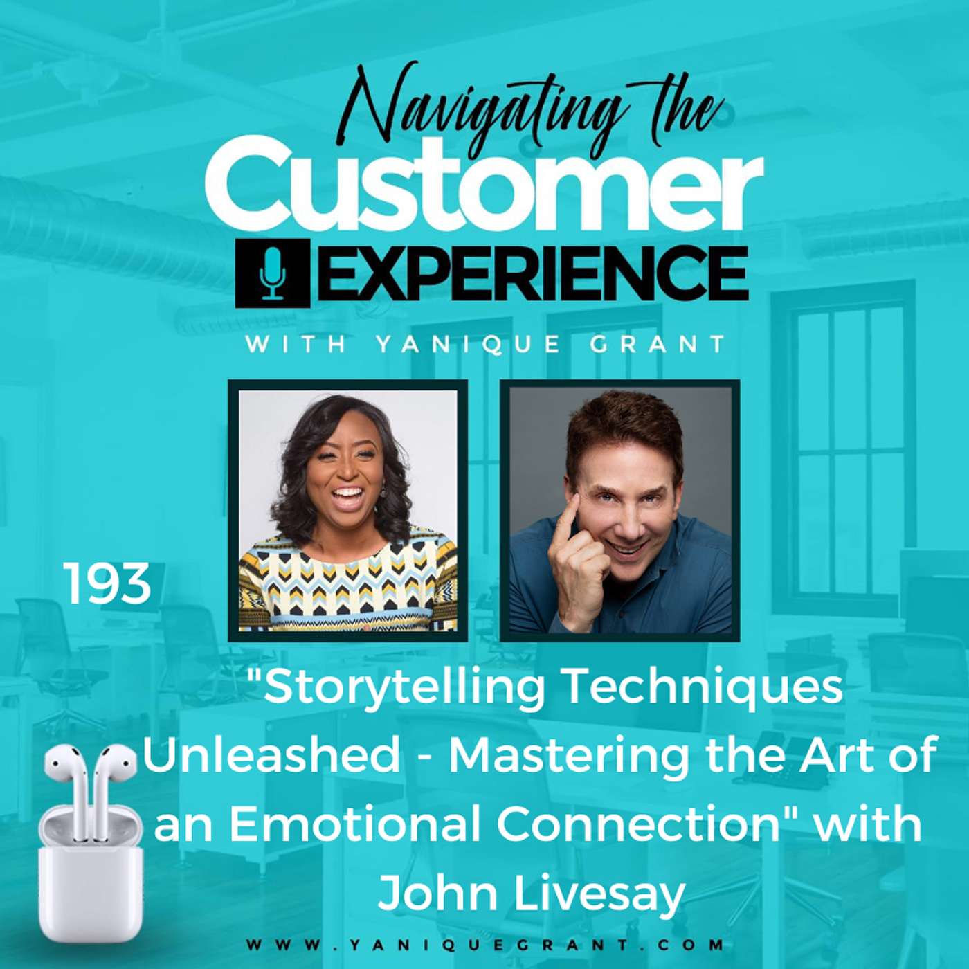 cover of episode 193: Storytelling Techniques Unleashed - Mastering the Art of an Emotional Connection with John Livesay