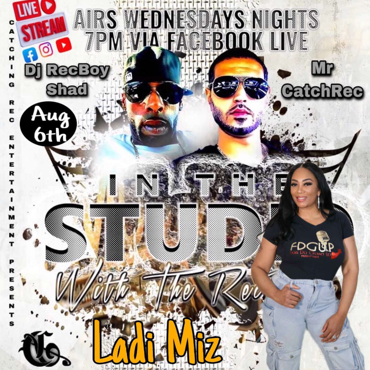 Ladi Miz Interview Talks Hip Hop, Hustle & Independent Success on In The Studio With The RecBoys