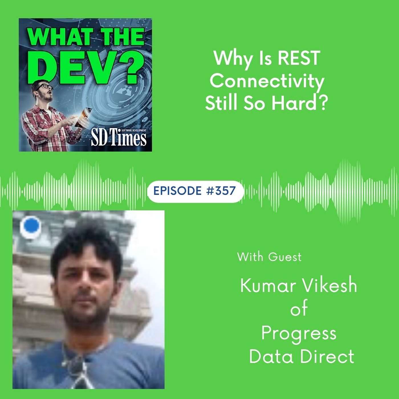 357: Why is REST connectivity still hard? (With Kumar Vikesh)