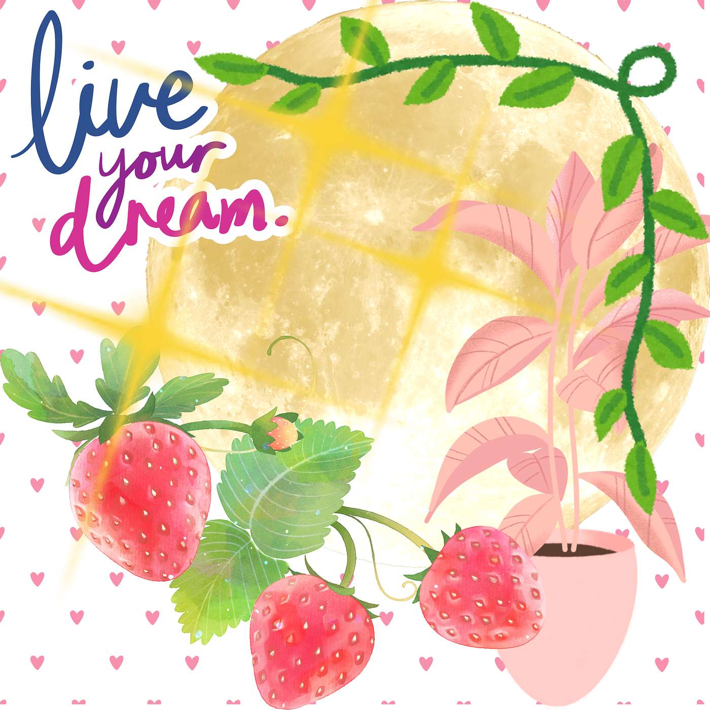 Episode 9:  Strawberry Full Moon & Actualizing Dreams come True episode artwork