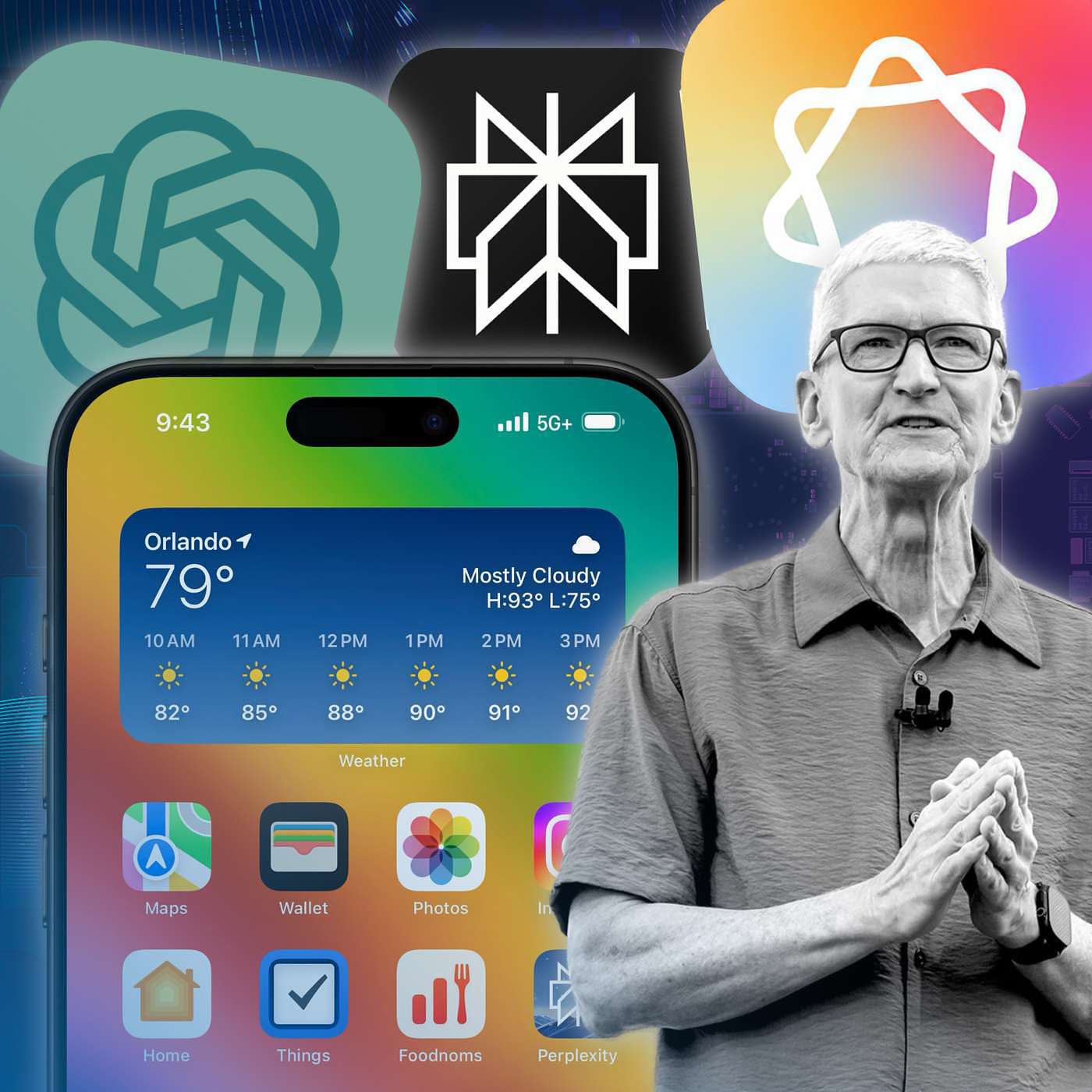 Apple Promises to Catch Up on AI, OpenAI GPT-5 Launch, iPhone Home Screen Roasting