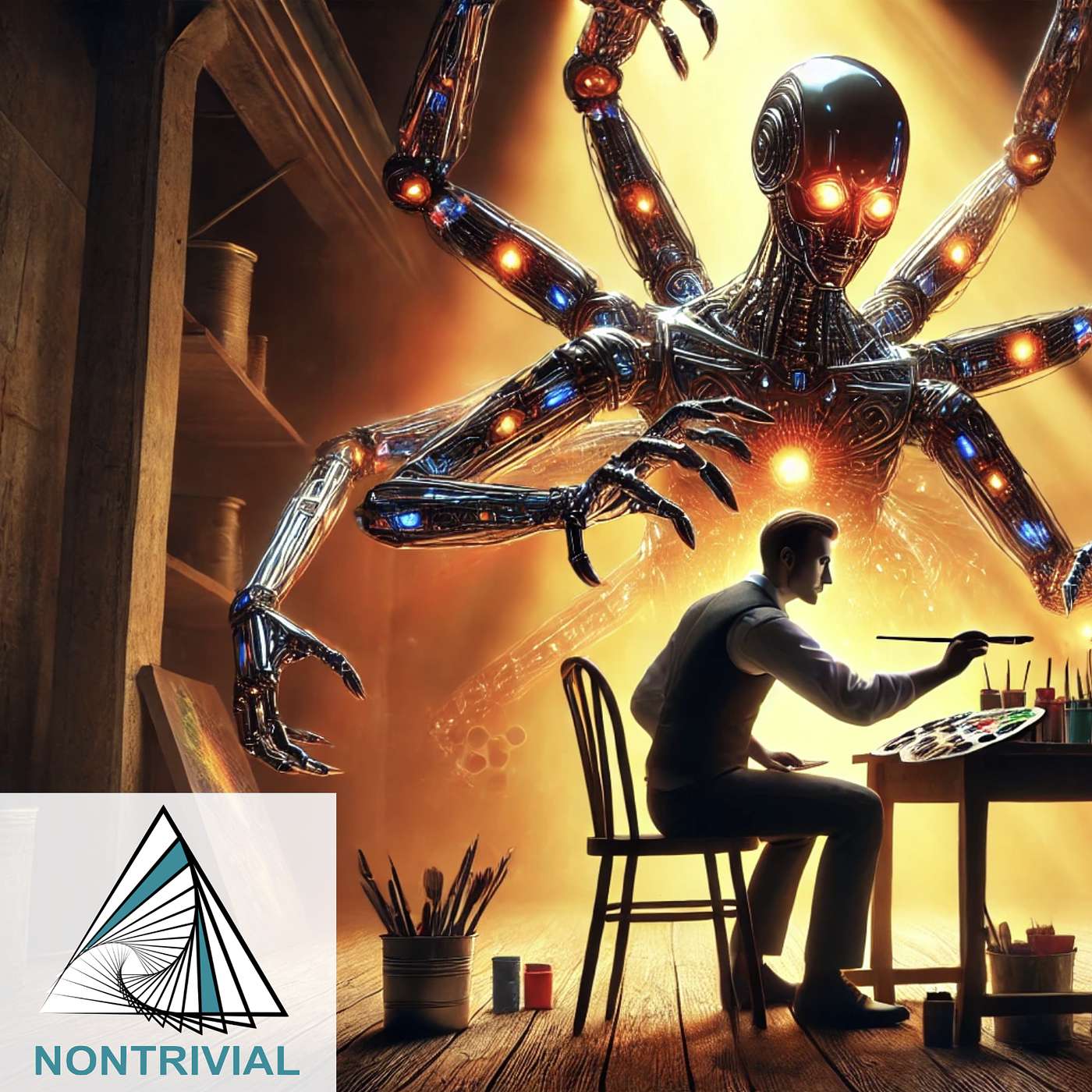 AI, Creativity, and the Benefit of Being Chased by the Machine