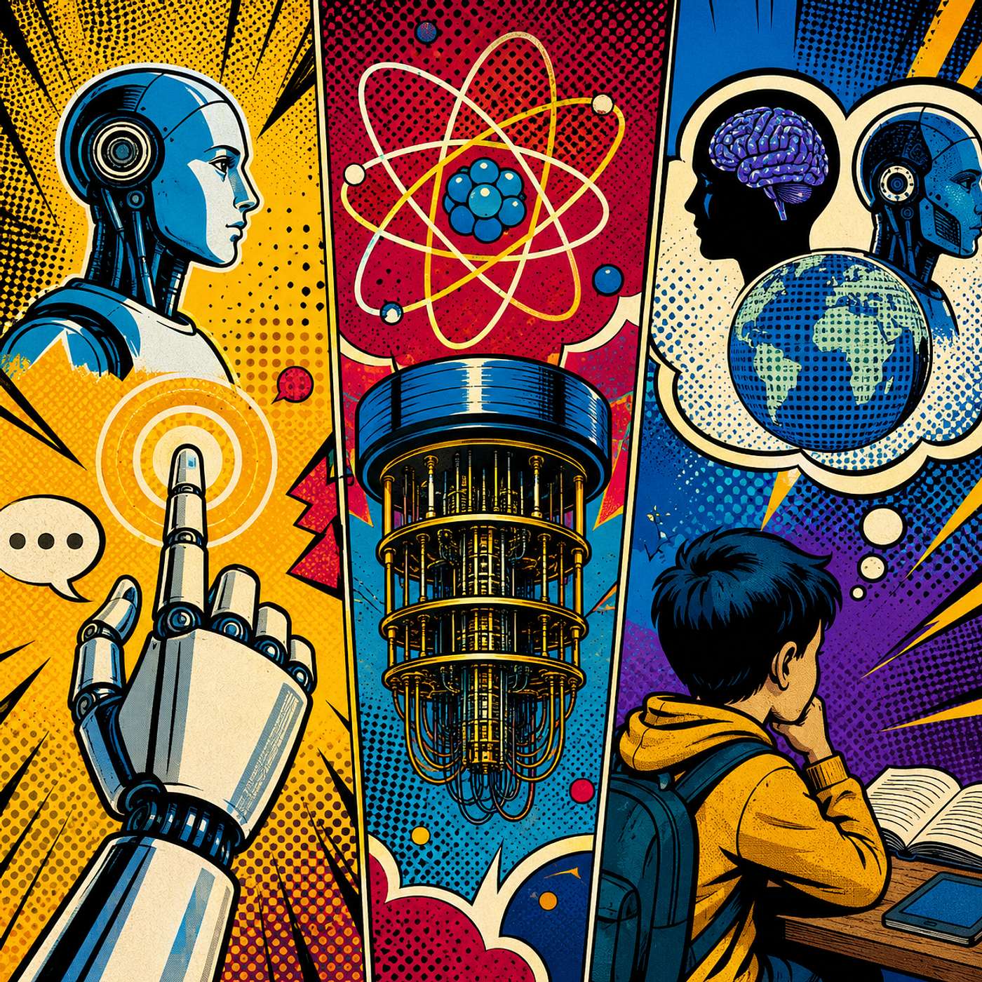 AI Agentها، کامپیوترهای کوانتومی و آینده آموزش؛ برای آینده آماده‌ایم؟ episode artwork