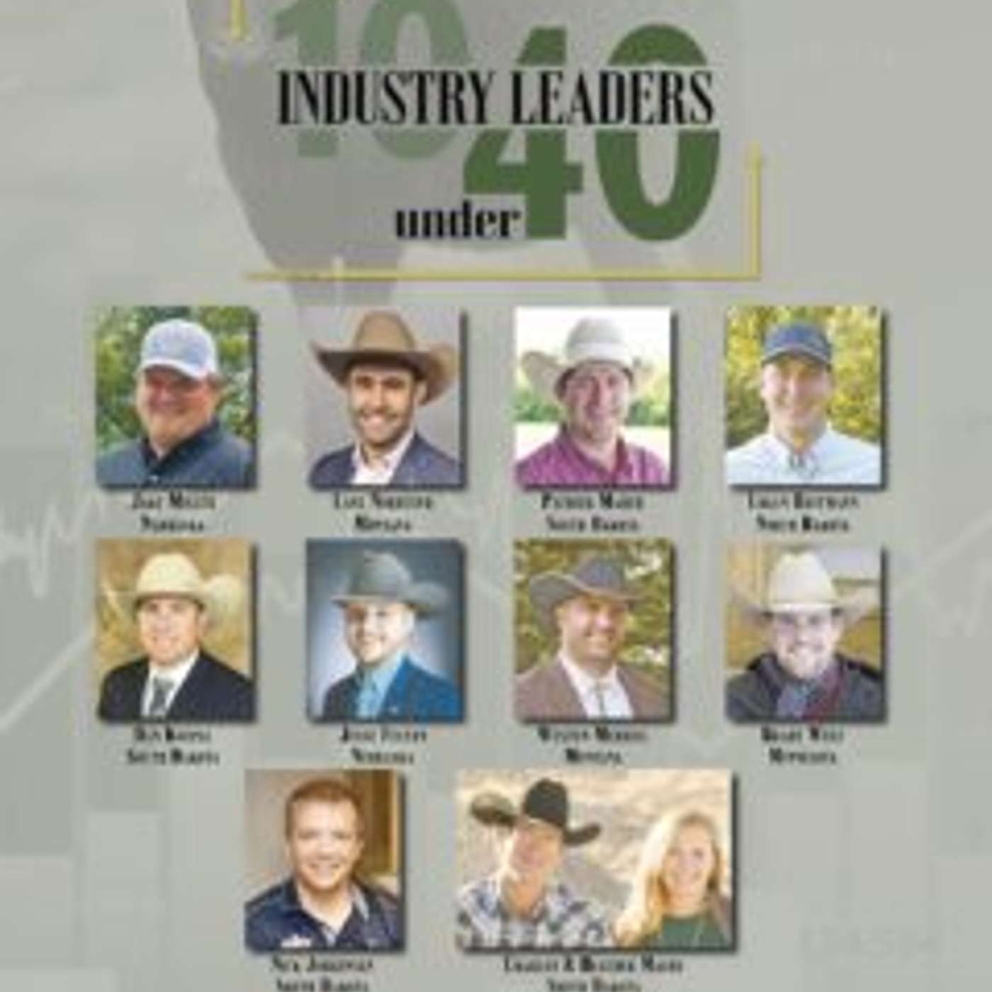 This year's Top 10 Leaders as named by The Cattle Business Weekly
