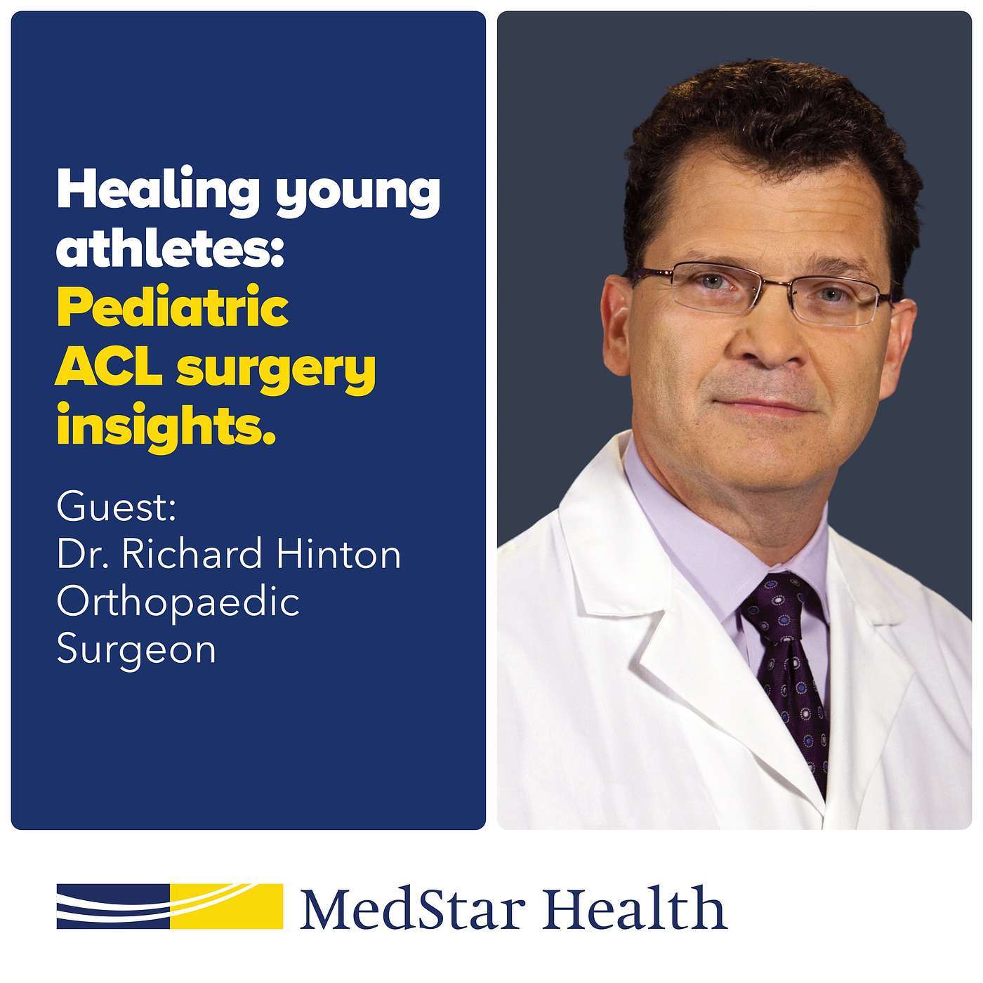 cover of episode Healing Young Athletes: Pediatric ACL Surgery Insights with Dr. Hinton