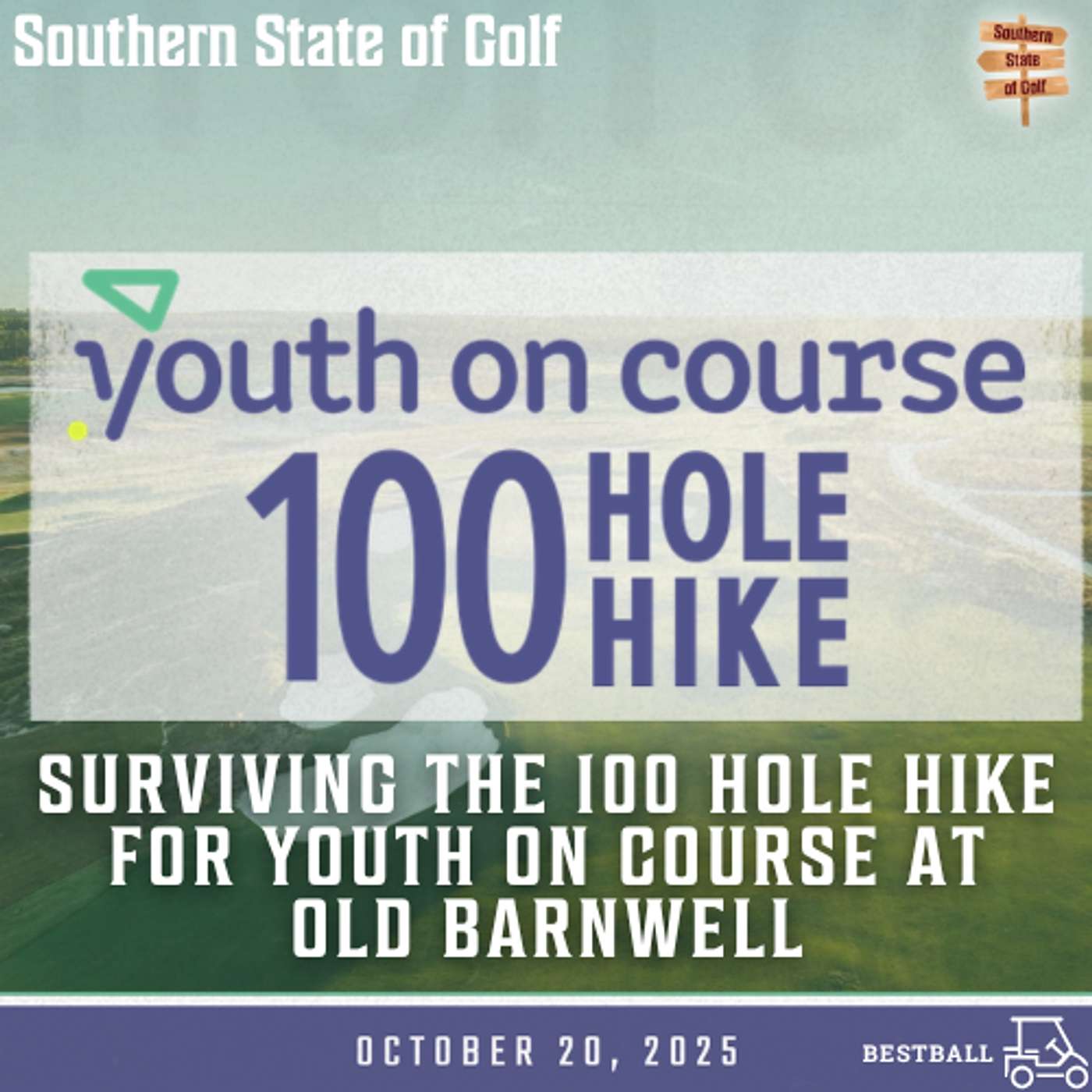 Surviving the 100 Hole Hike for Youth On Course at Old Barnwell