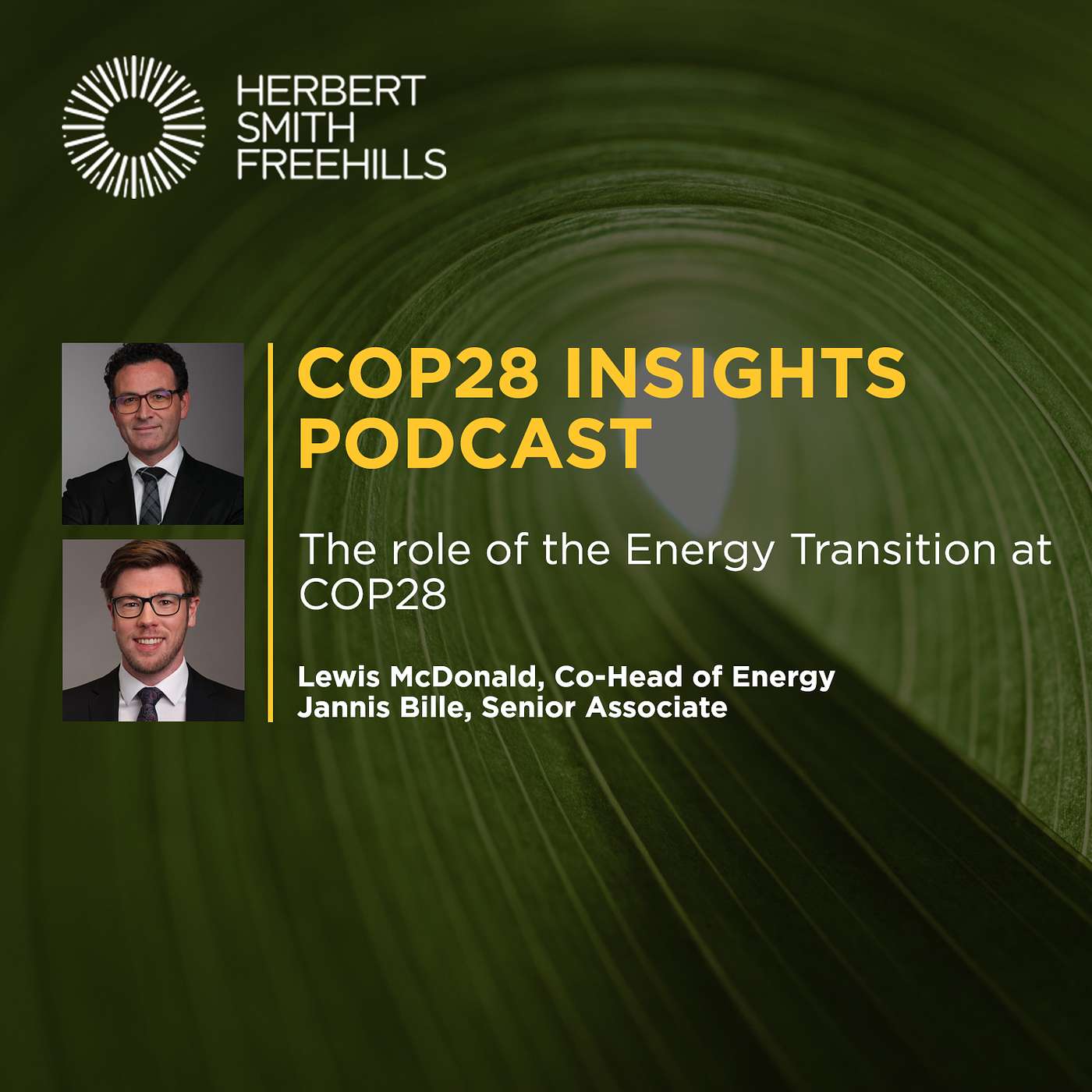 COP28 Insights EP2: The role of the Energy Transition at COP28 episode artwork