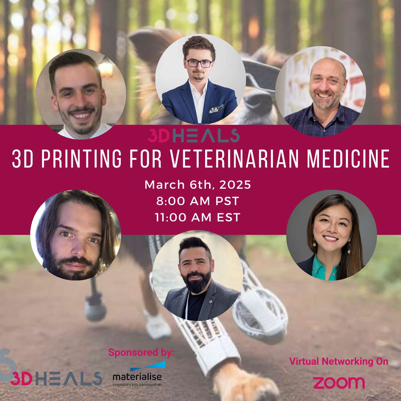 Episode #78 | Bones, Paws, and Pixels: The 3D Revolution in Vet Medicine (Virtual Event Recording)