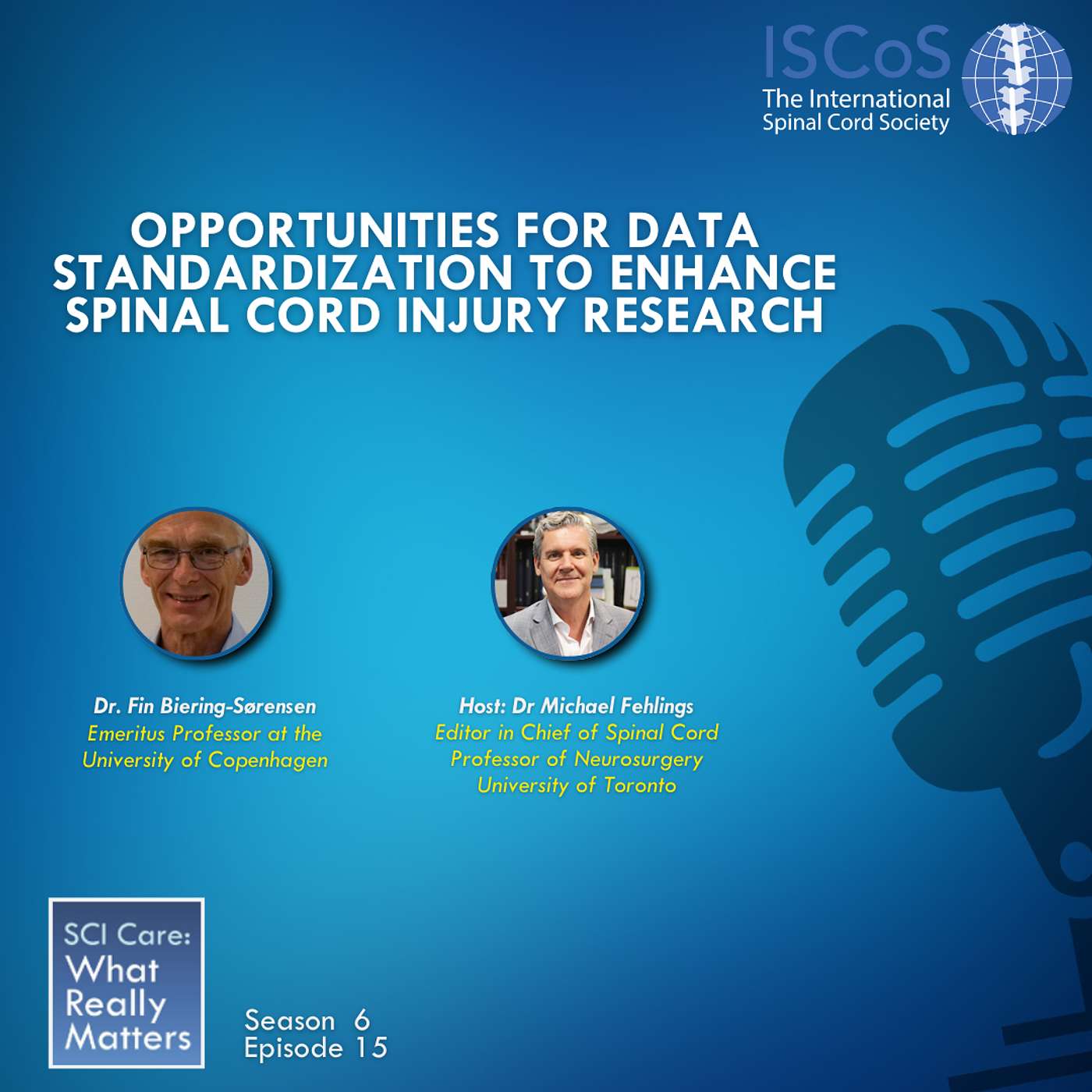 Opportunities for Data Standardization to Enhance Spinal Cord Injury Research