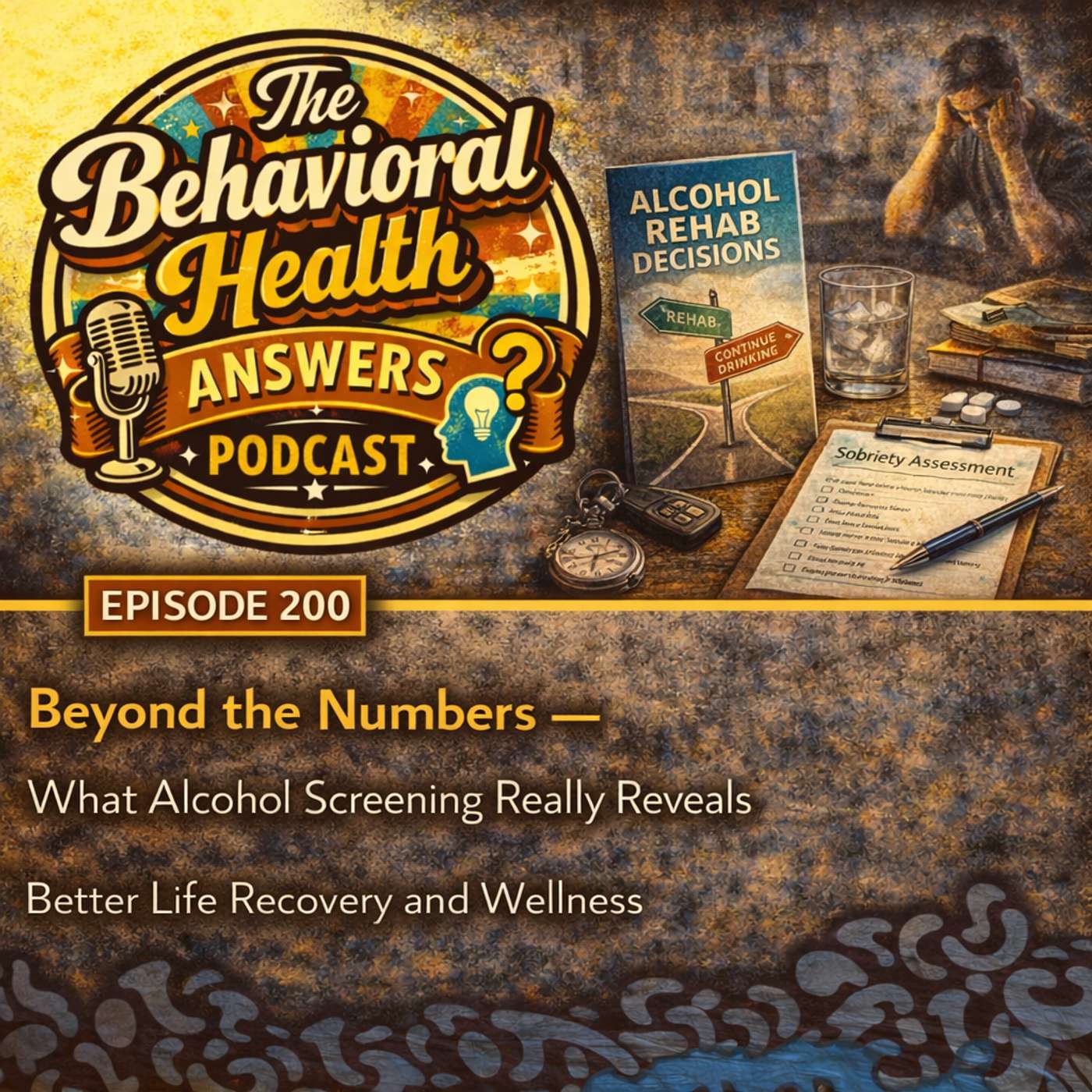 Episode 200: Beyond the Numbers - What Alcohol Screening Really Reveals | Better Life Recovery and Wellness episode artwork
