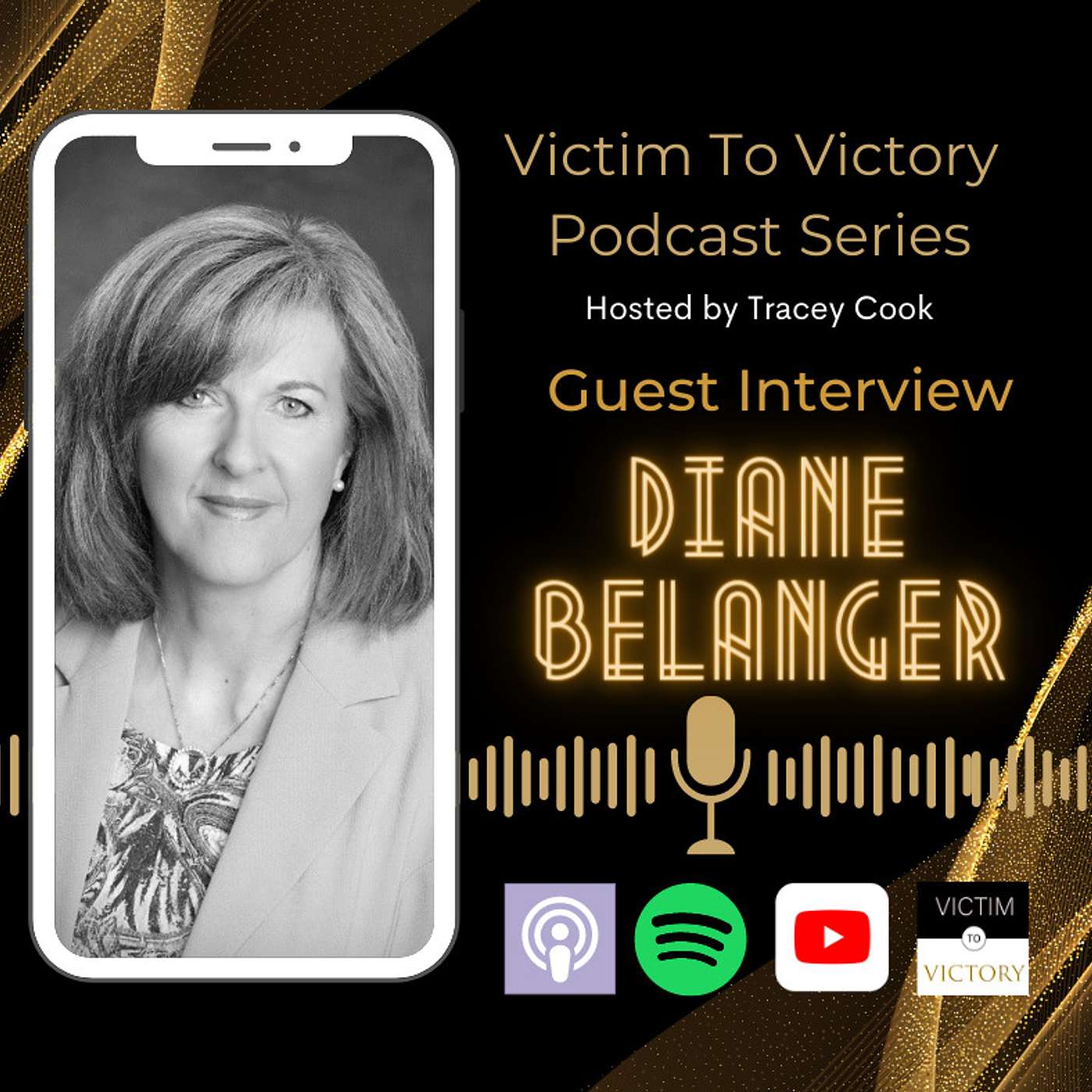 ”PTSD is part of me and I am learning to live with it” V2V Interview Featuring Diane Belanger