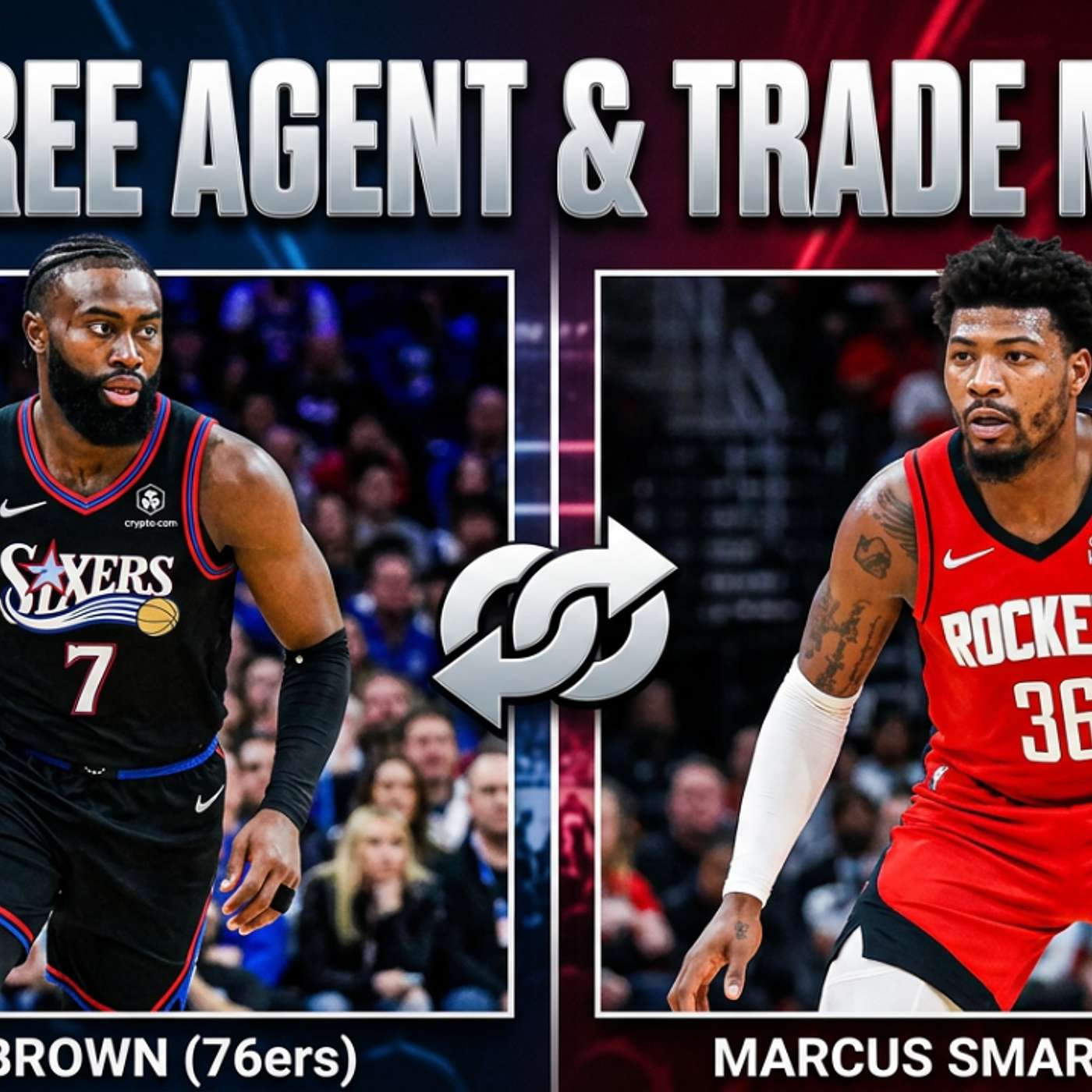 LeBron Leaves LA! Free Agency Drama + Jaylen Brown & Marcus Smart Traded as NBA Landscape changes 👀 episode artwork