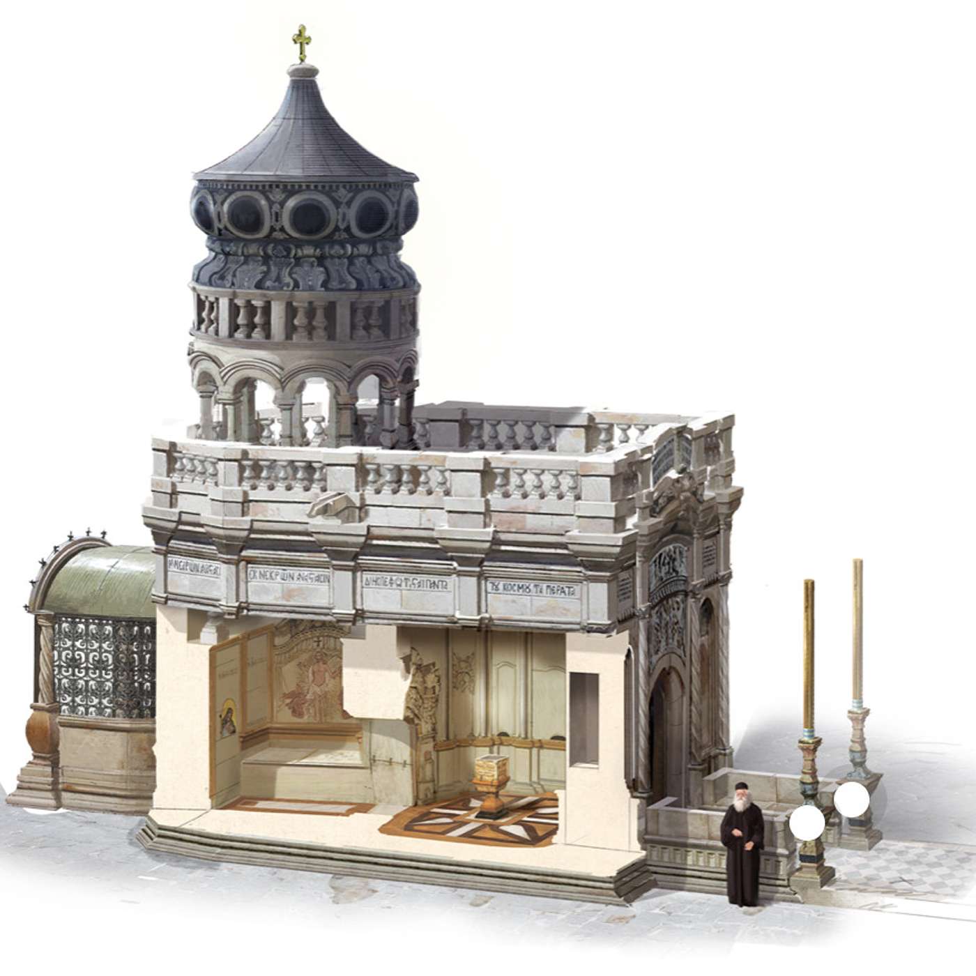 Holy Sepulchre in Jerusalem, October 2019