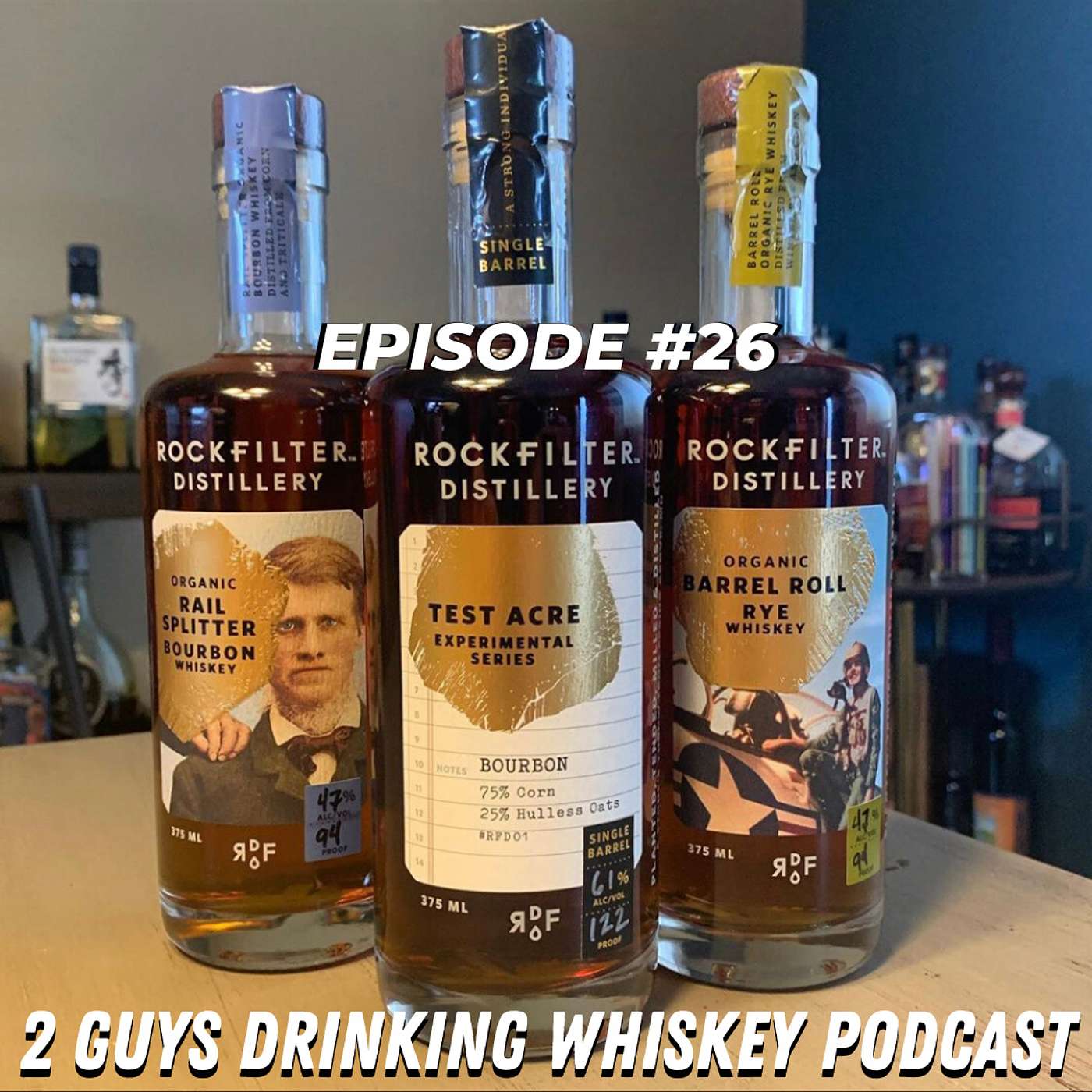 Two Guys Drinking Whiskey