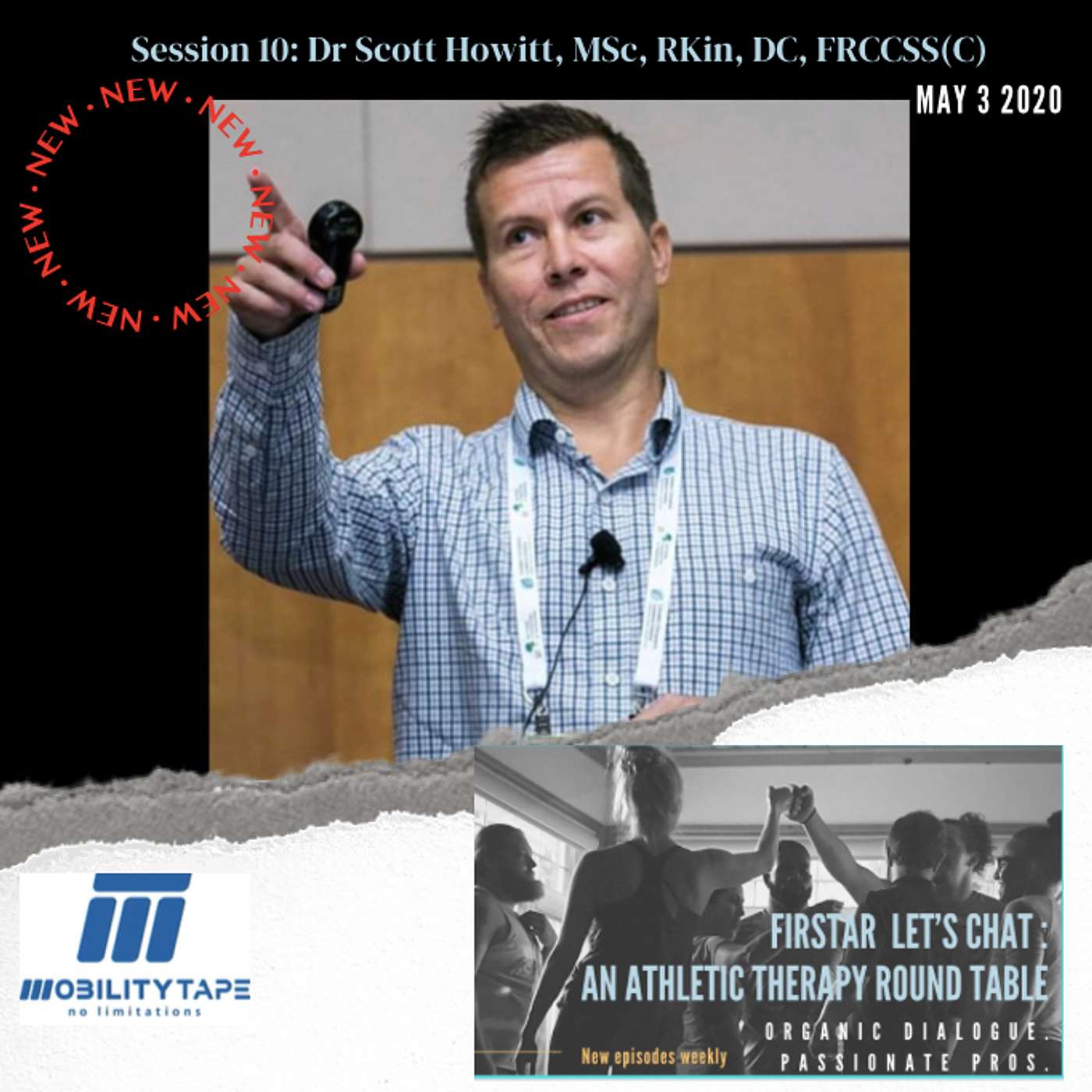 FIRSTAR Let\'s chAT: an Athletic Therapy podcast | Official Podcast of WFATT