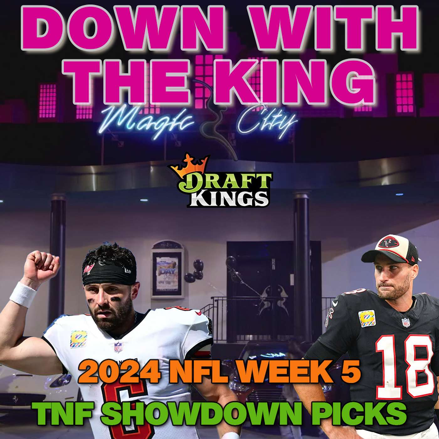 NFL Week 5 Thursday Night Football Draftkings Showdown Picks: Tampa Bay Buccaneers @ Atlanta Falcons episode artwork