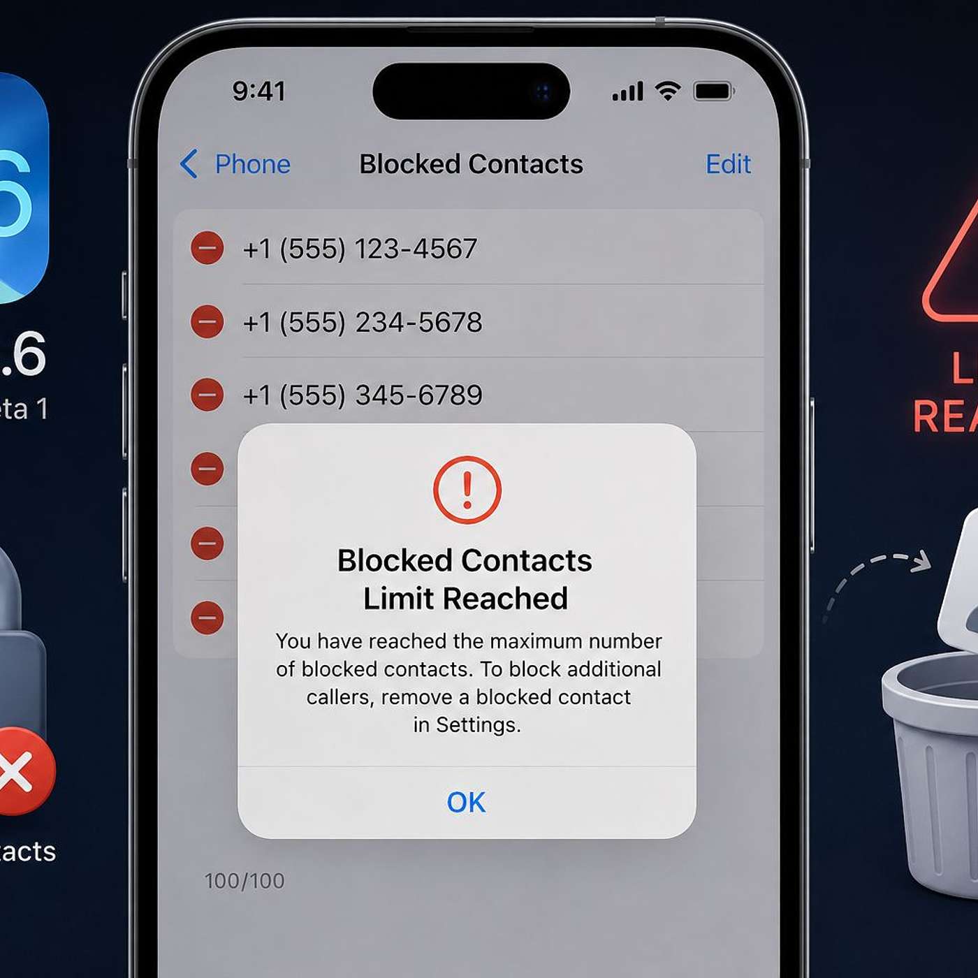 Hit the Wall on Spammers? iOS 26.6 Will Tell You When Your Block List Is Full episode artwork
