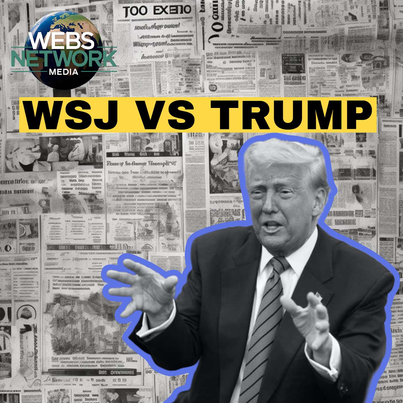 As Trump threatens the WSJ over new Epstein report, his 'picture' claim looks sketchy episode artwork