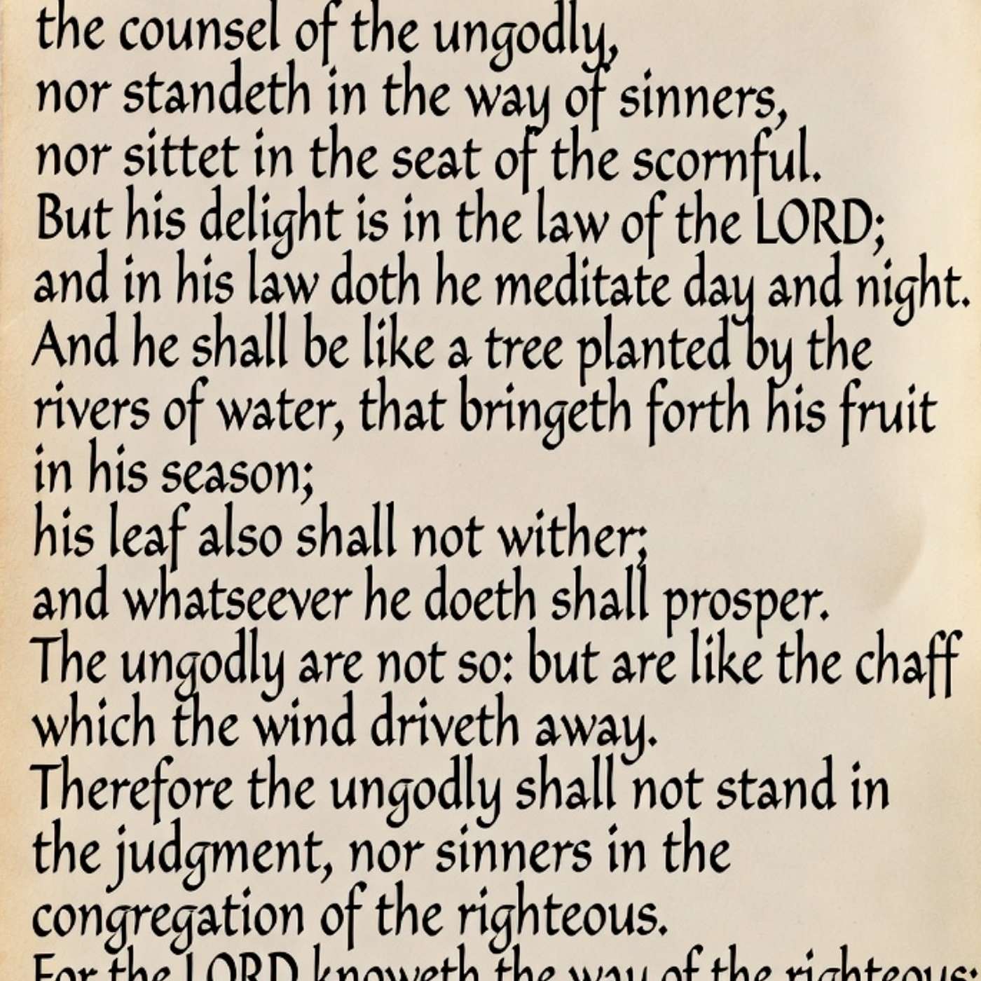 Psalm 1-2 & Eschatology episode artwork