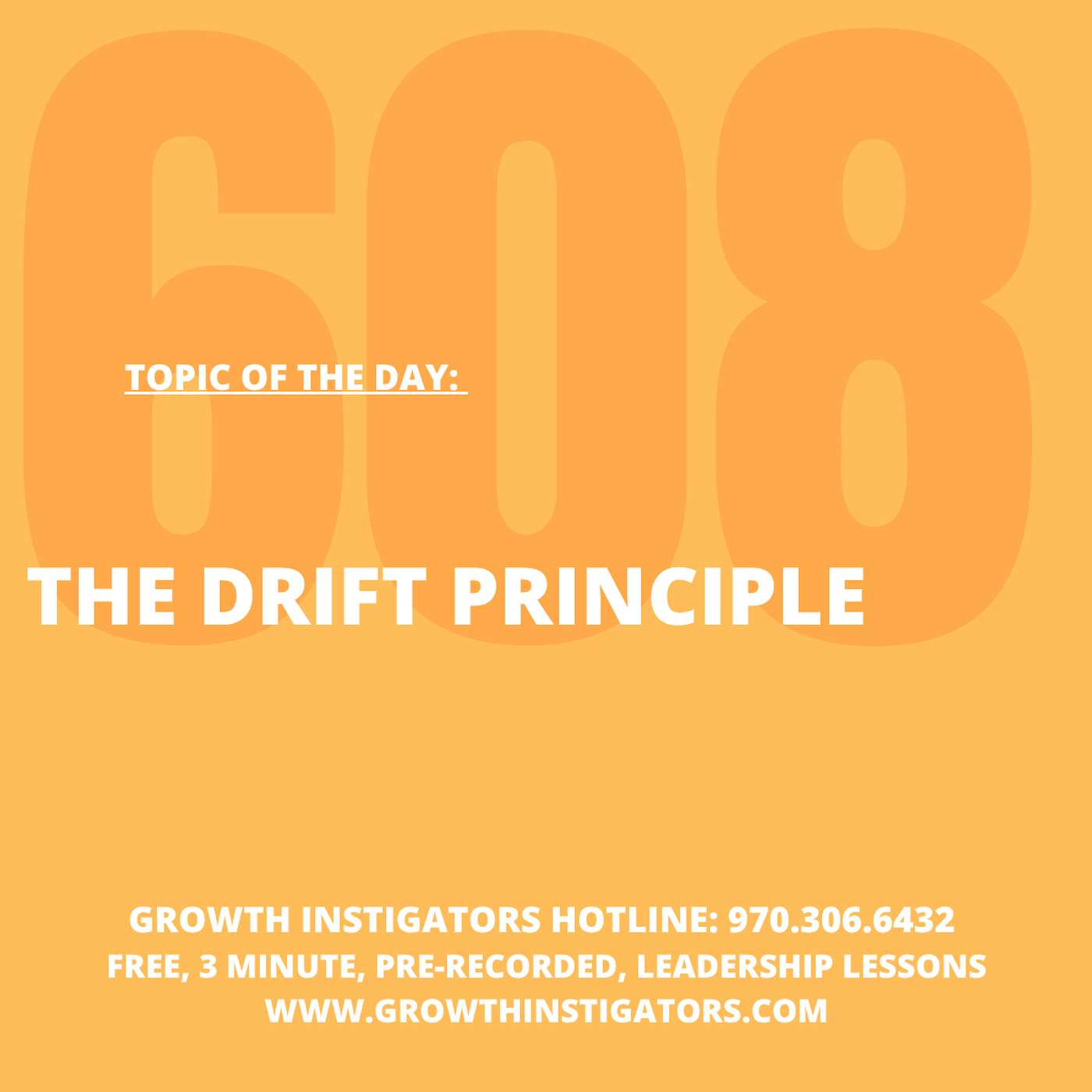 The Drift Principle episode artwork