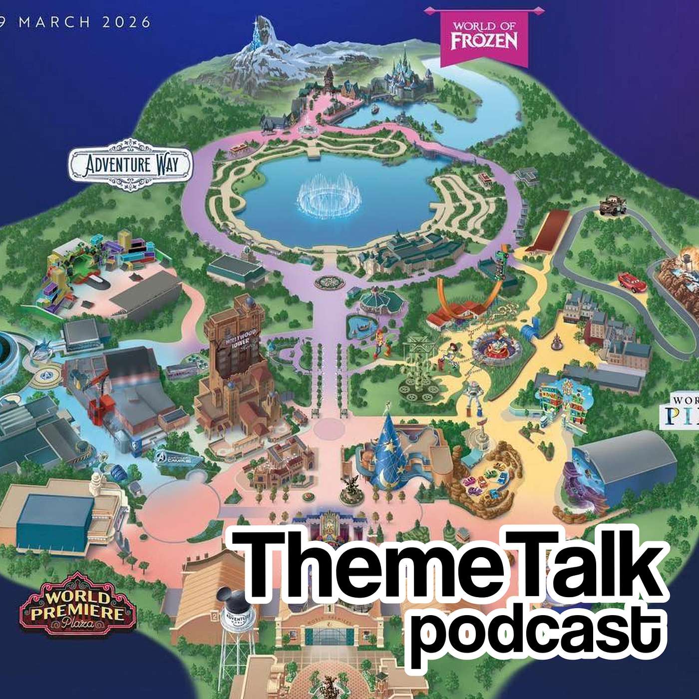 #338 - Disney Adventure World van boven & Soldaat van Oranje