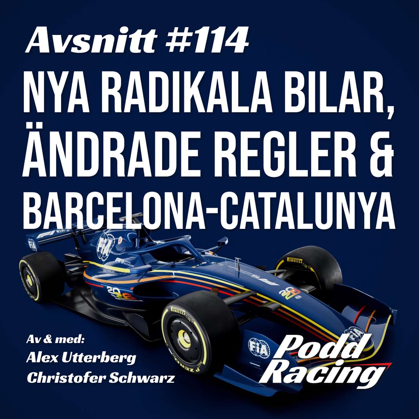 114. Nya Radikala Bilar, Ändrade Regler & Barcelona-Catalunya episode artwork