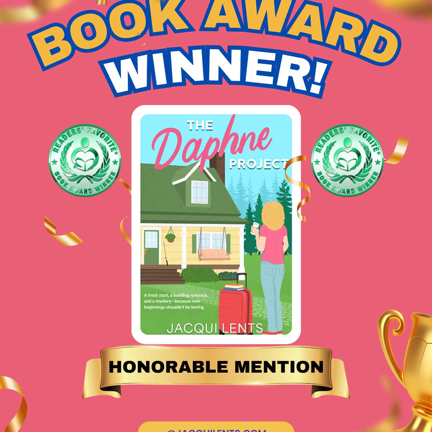 Sept 2026 Newsletter - Book Award and How to Vacation at Home episode artwork