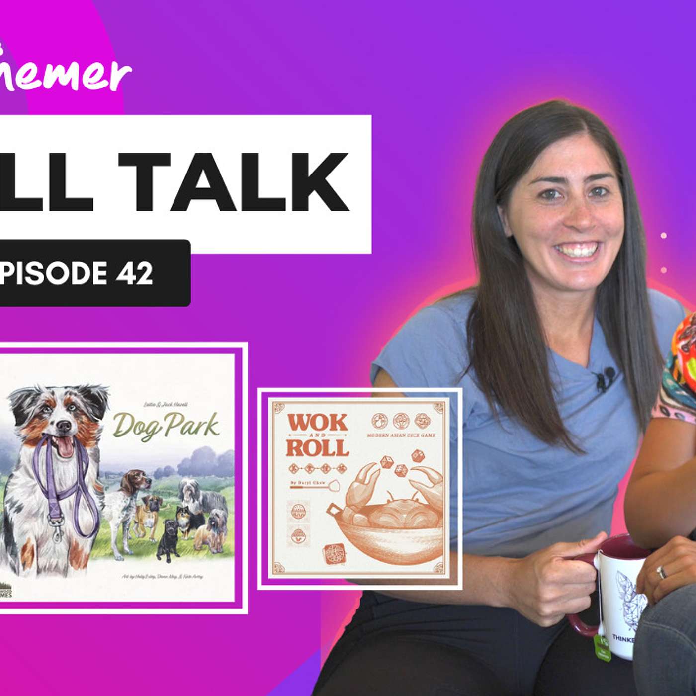 Small Talk 42 ~ PAX Australia Recap | Board Game Reviews (Dog Park, Sync or Swim, Wok and Roll)