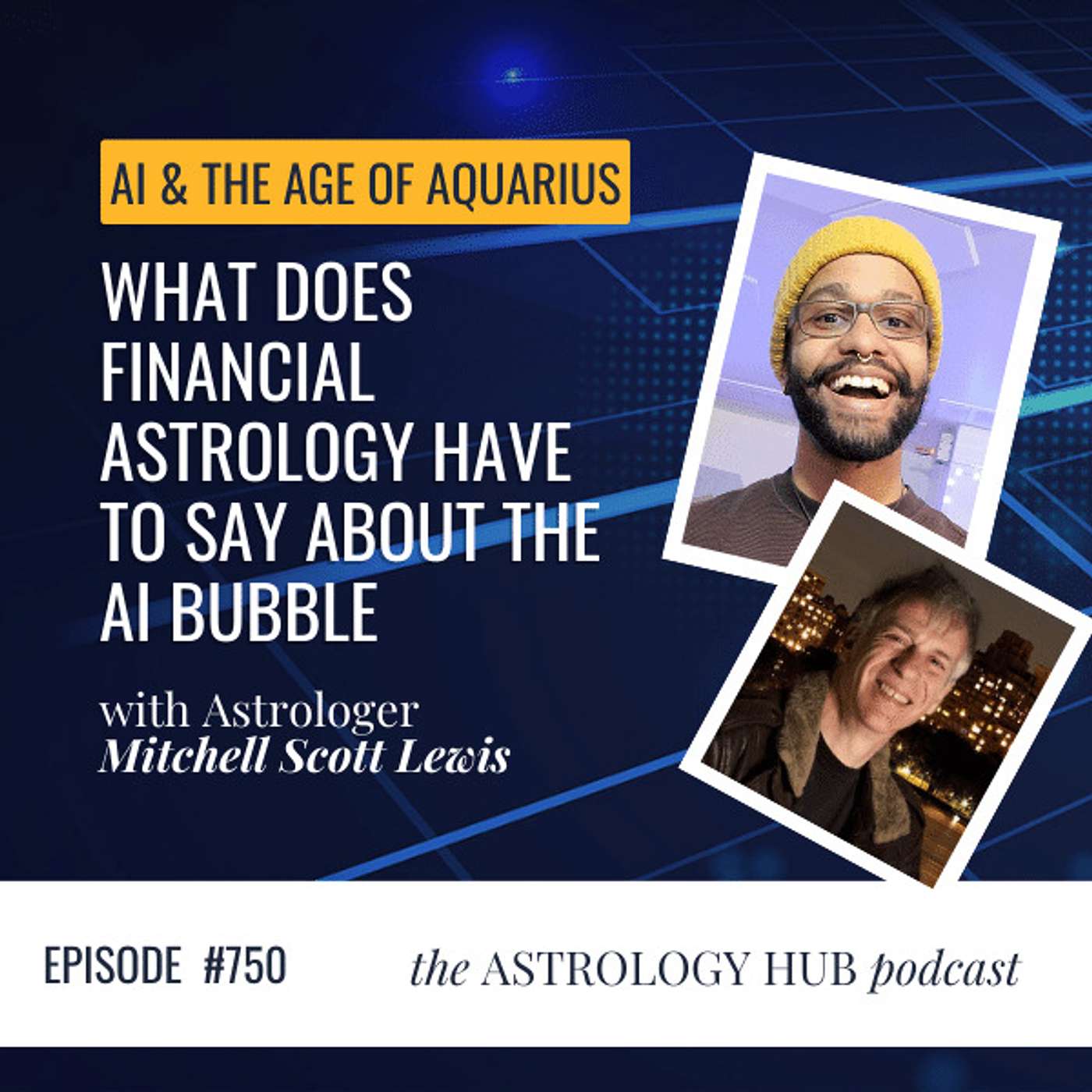 cover of episode AI & the Age of Aquarius: What Does Financial Astrology Have to Say About the AI Bubble? w/ Mitchell Scott Lewis
