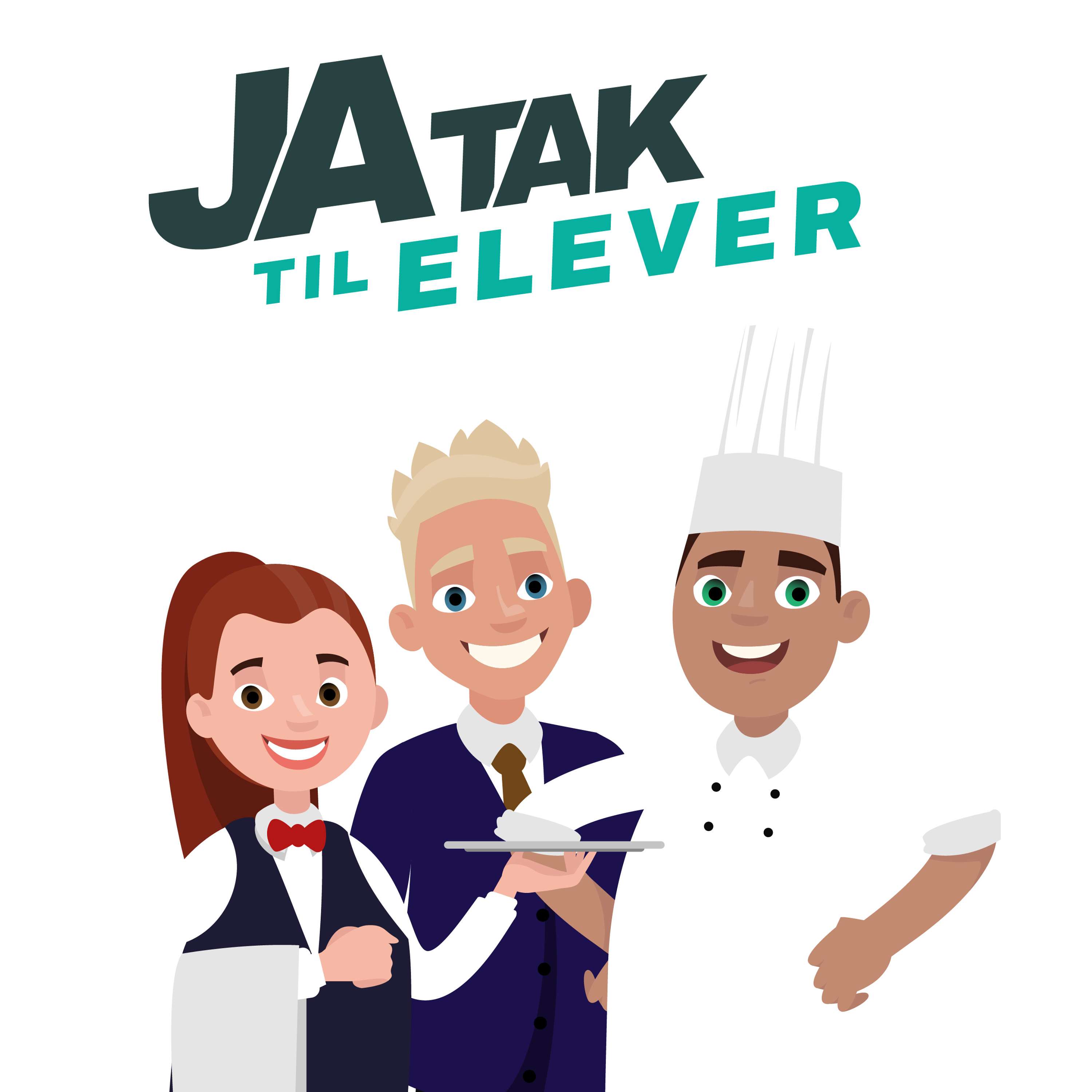 Ja tak til elever! Hotel- og restaurationsbranchen af uddannelsessekretariatet