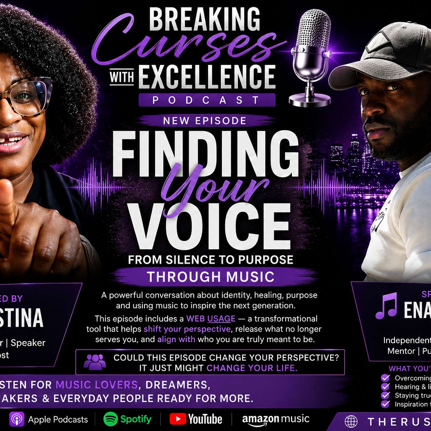 Finding Your Voice: From Silence to Purpose Through Music | Featuring Enaka Betech (NOC) episode artwork
