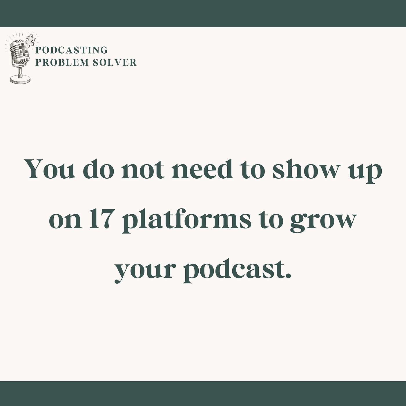 Podcast Growth and SEO Strategies for Entrepreneurs | Podcasting Problem Solver