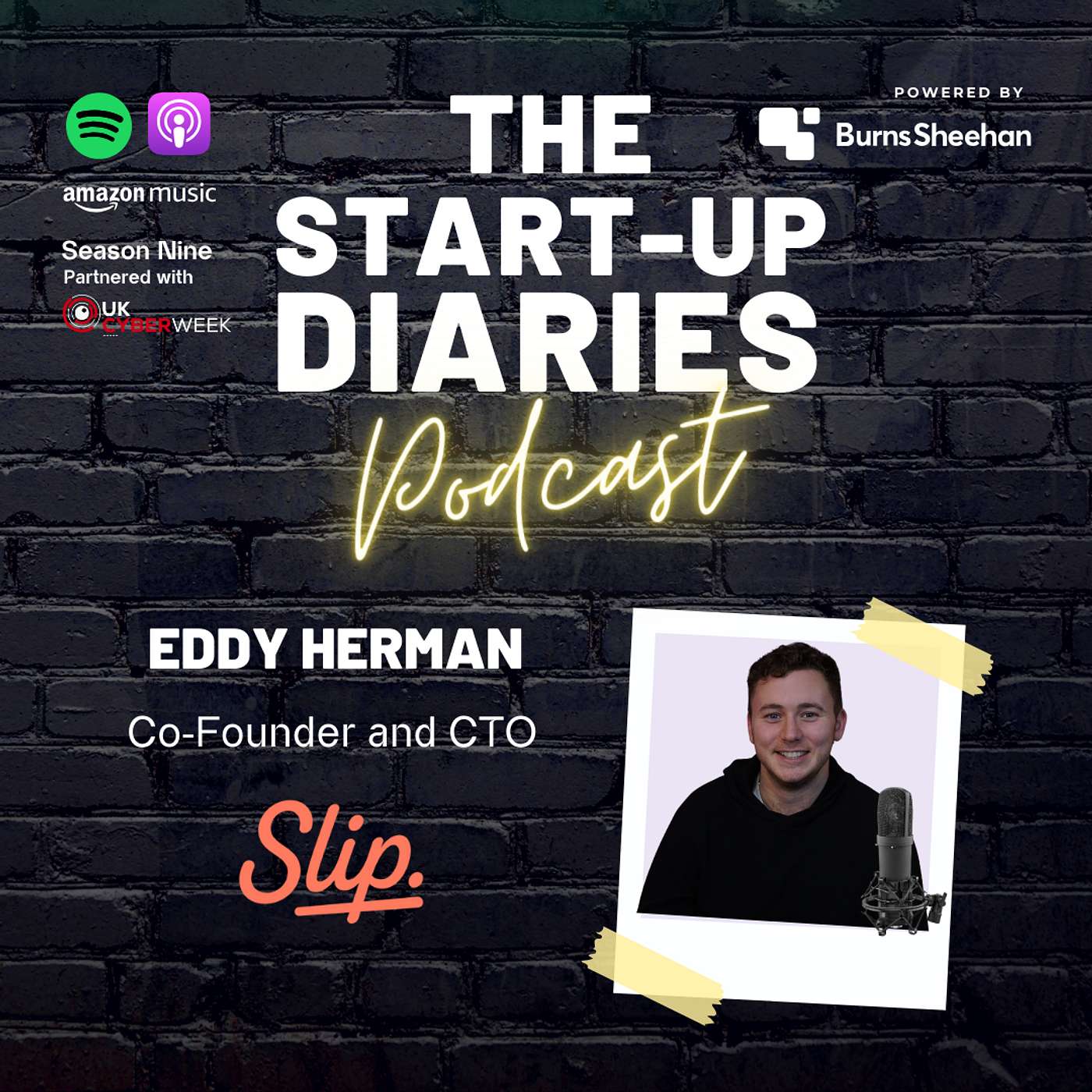 Start-Up Hustle, Building Business Culture, and Revolutionising Receipts | Co-Founder and CTO @ Slip | Eddy Herman