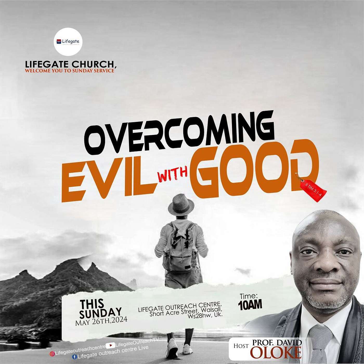 Overcoming Evil with Good - Lifegate Church - 26.5.24