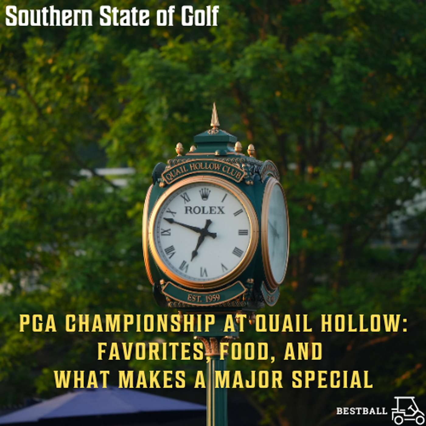 AVERAGE?!?! PGA Championship at Quail Hollow: Favorites, Food, and What Makes a Major Special