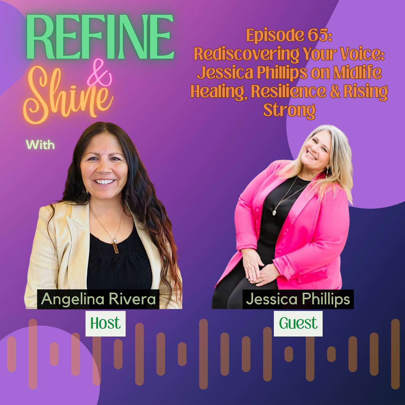Rediscovering Your Voice: Jessica Phillips on Midlife Healing, Resilience & Rising Strong