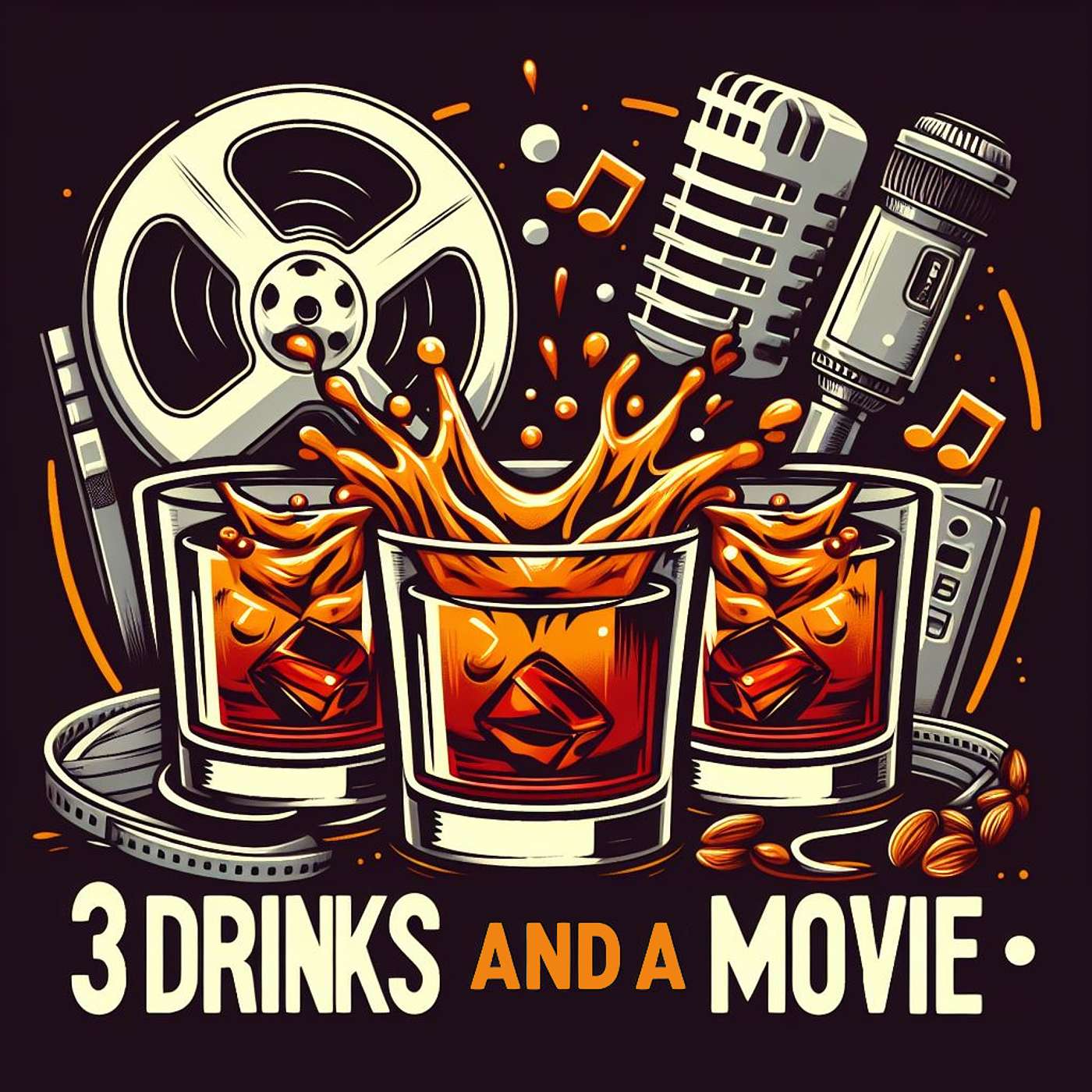 3 Drinks and a Movie podcast artwork