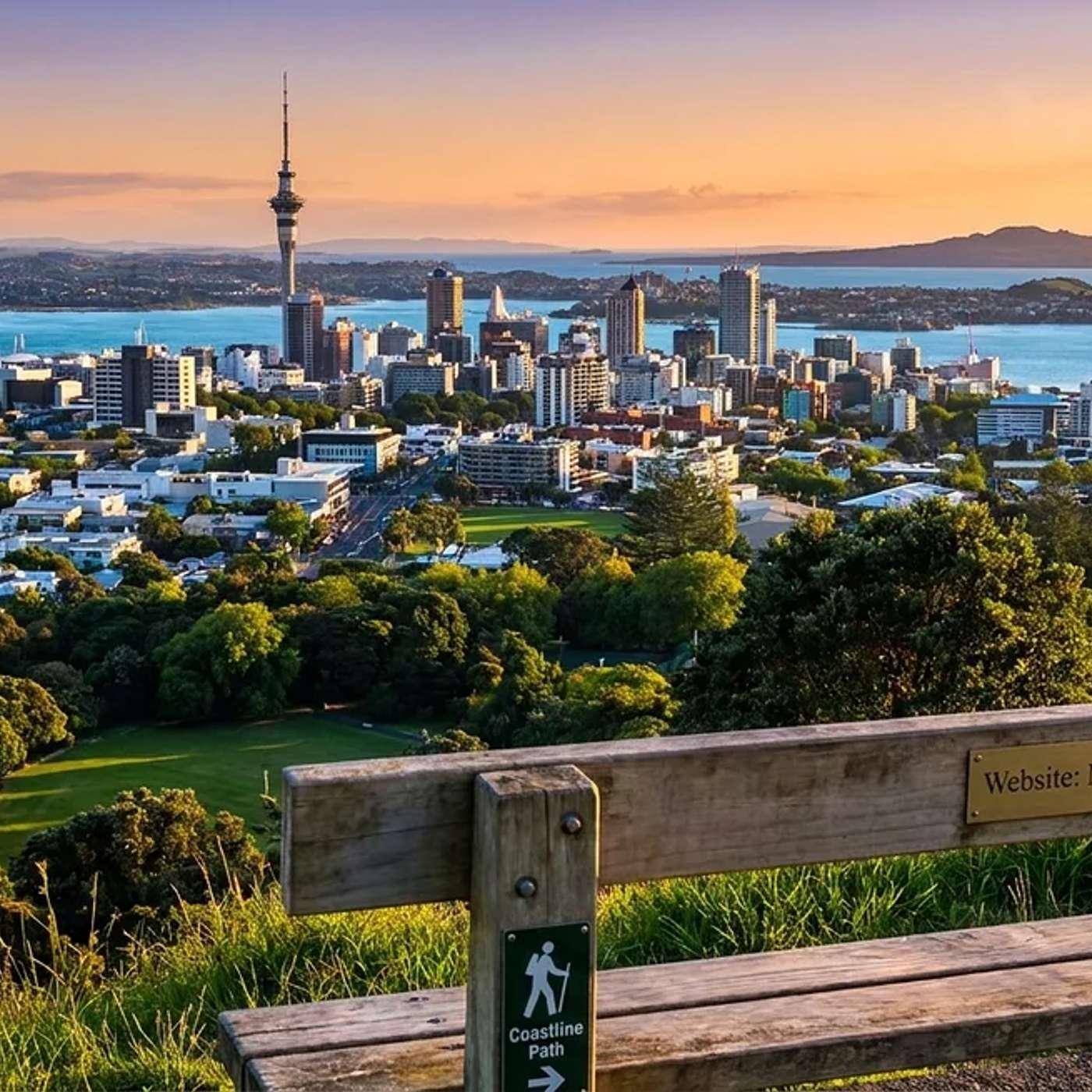 Auckland, New Zealand: Green City at the Edge of the Map