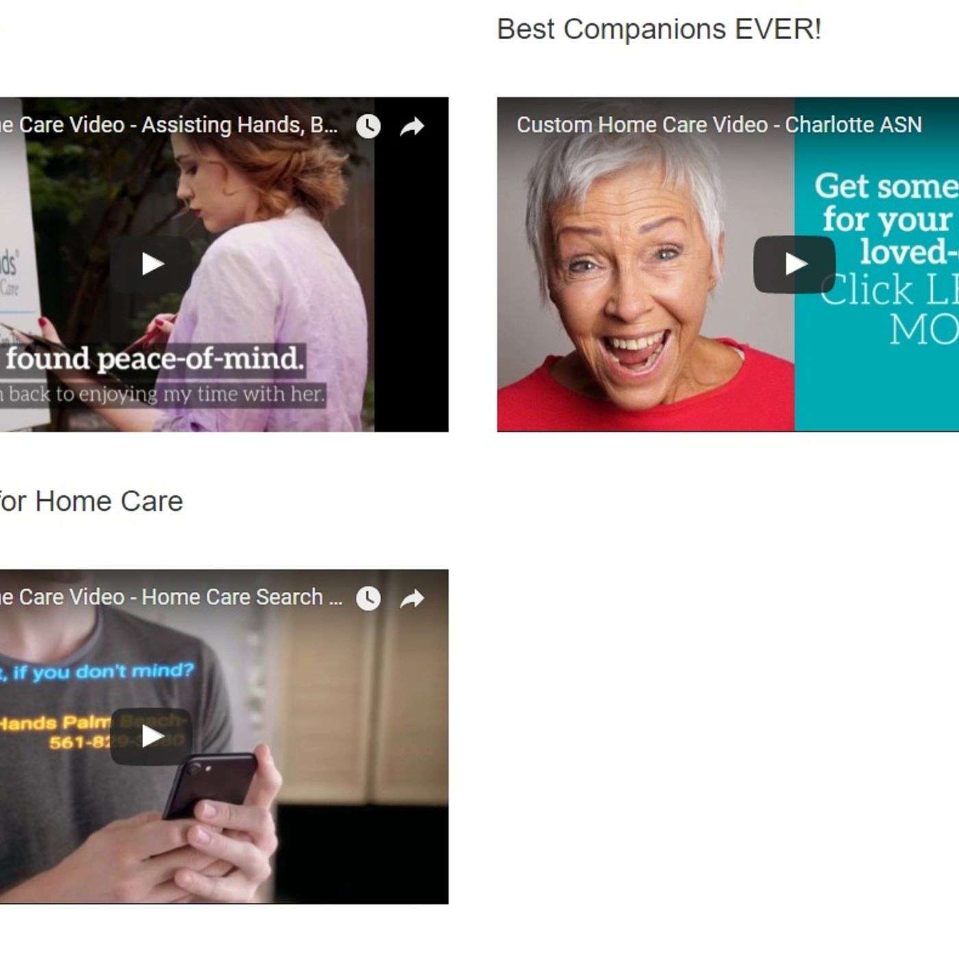 Likes, Leads and Video, Update for 2017 Home Care Marketing