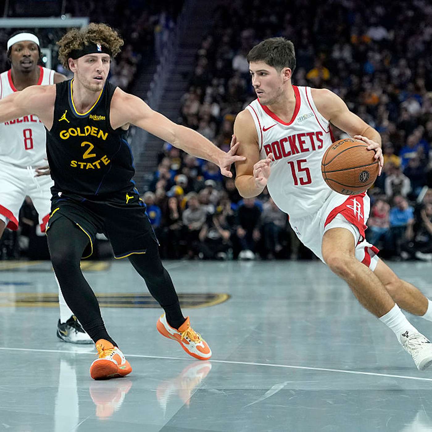 Reed Sheppard leads short-handed Rockets over Warriors