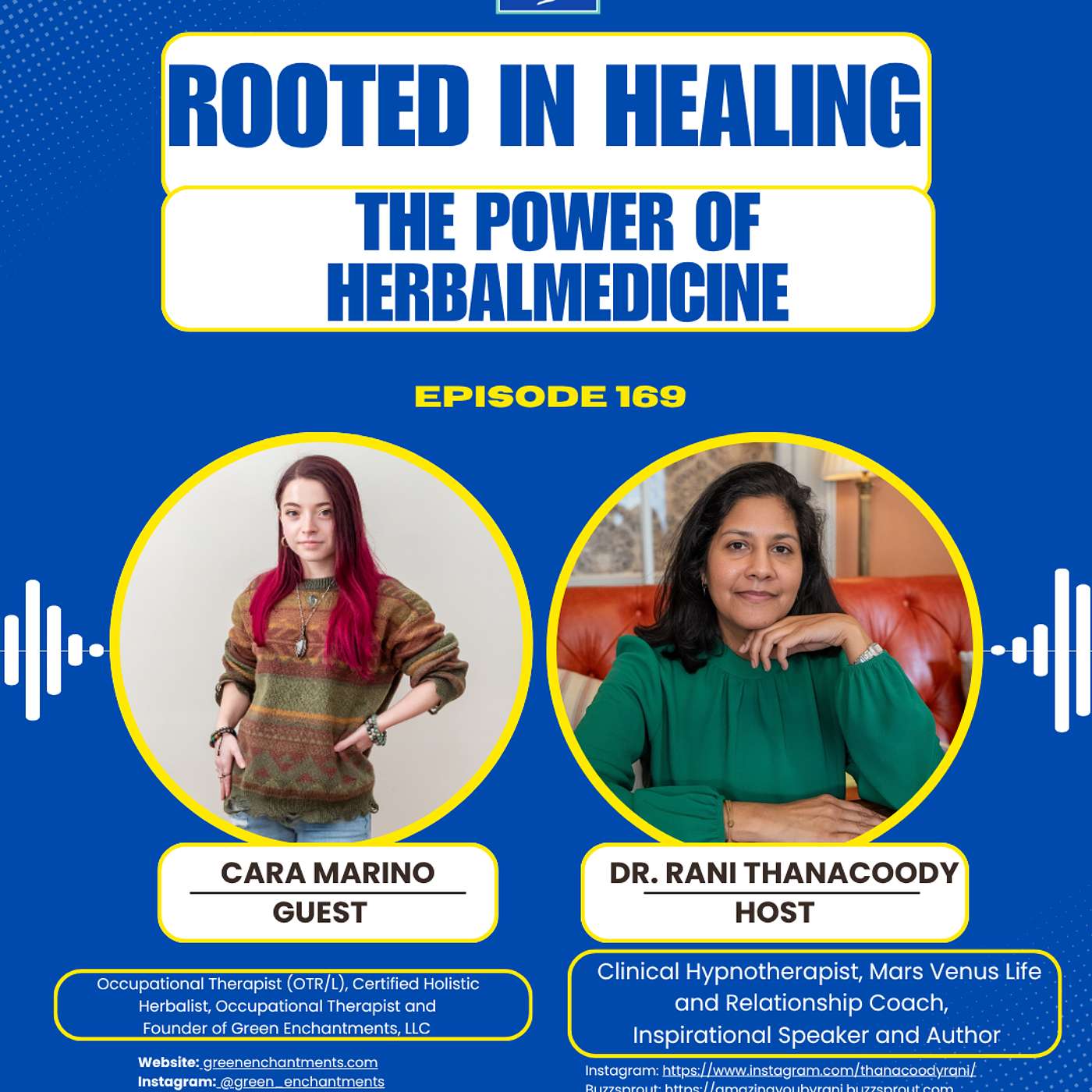 Episode 169: Rooted in Healing: The Power of Herbal Medicine with Cara Marino episode artwork