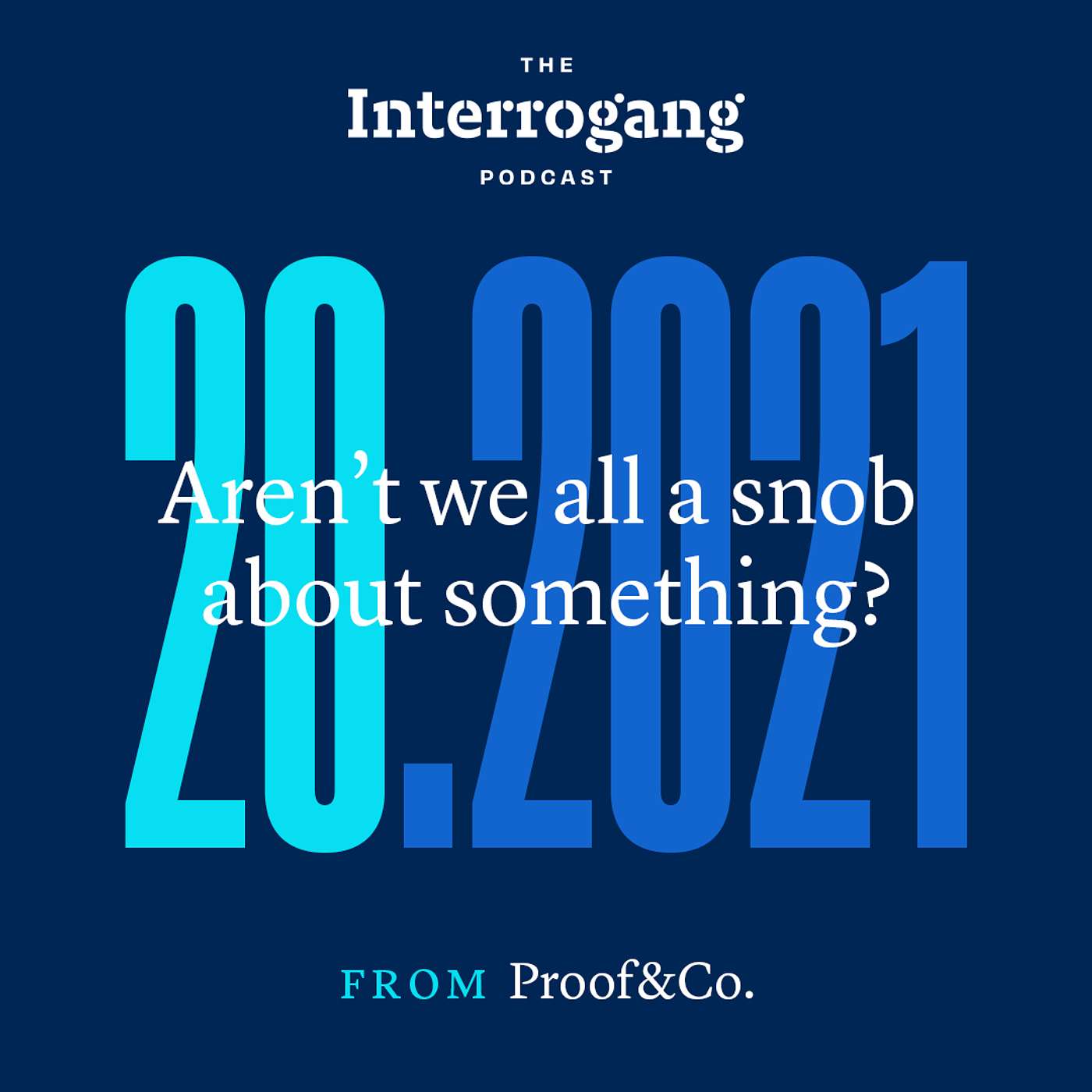 Week 37 - Be a Nice Snob