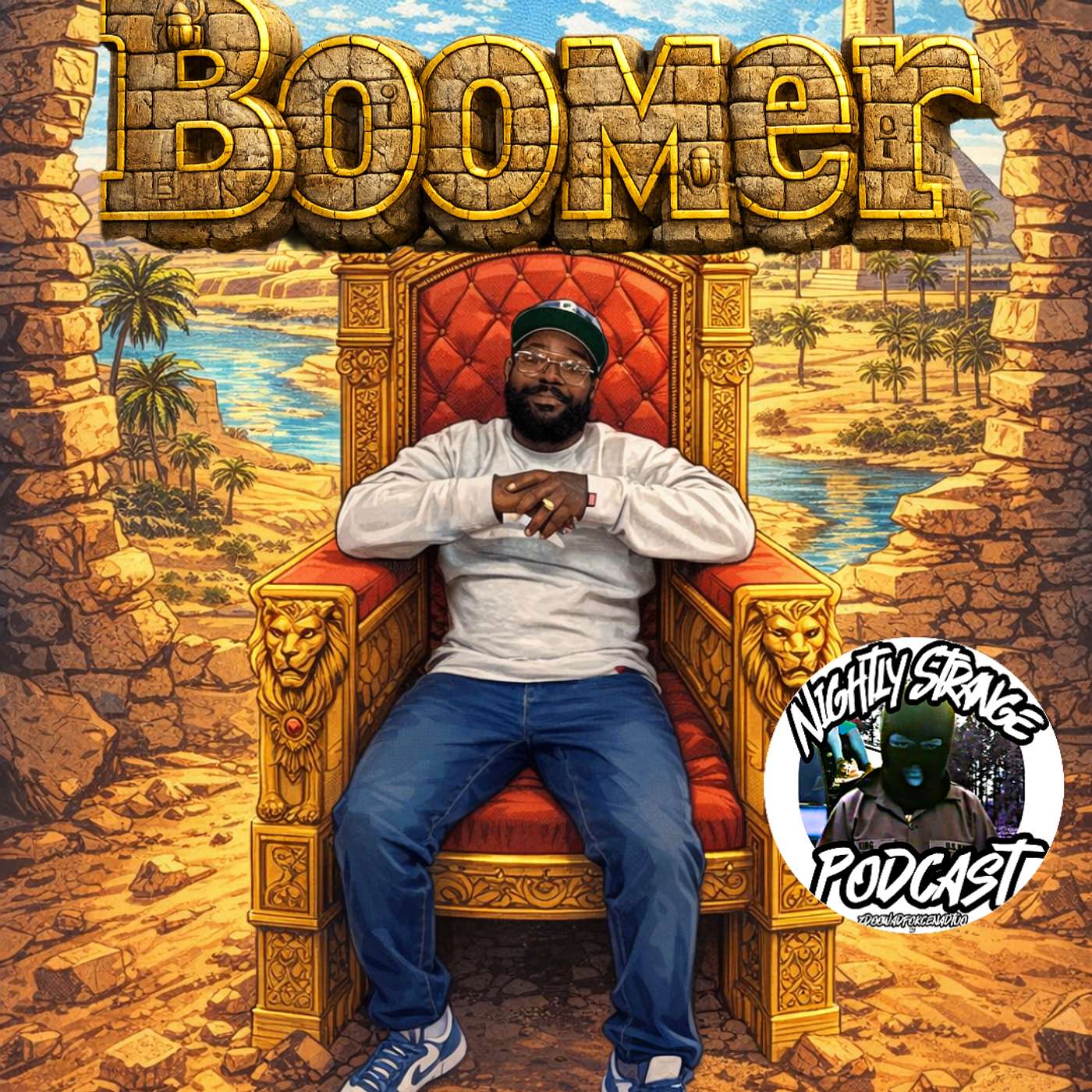 Nightly Stange Podcast - Special Guest Boomer episode artwork