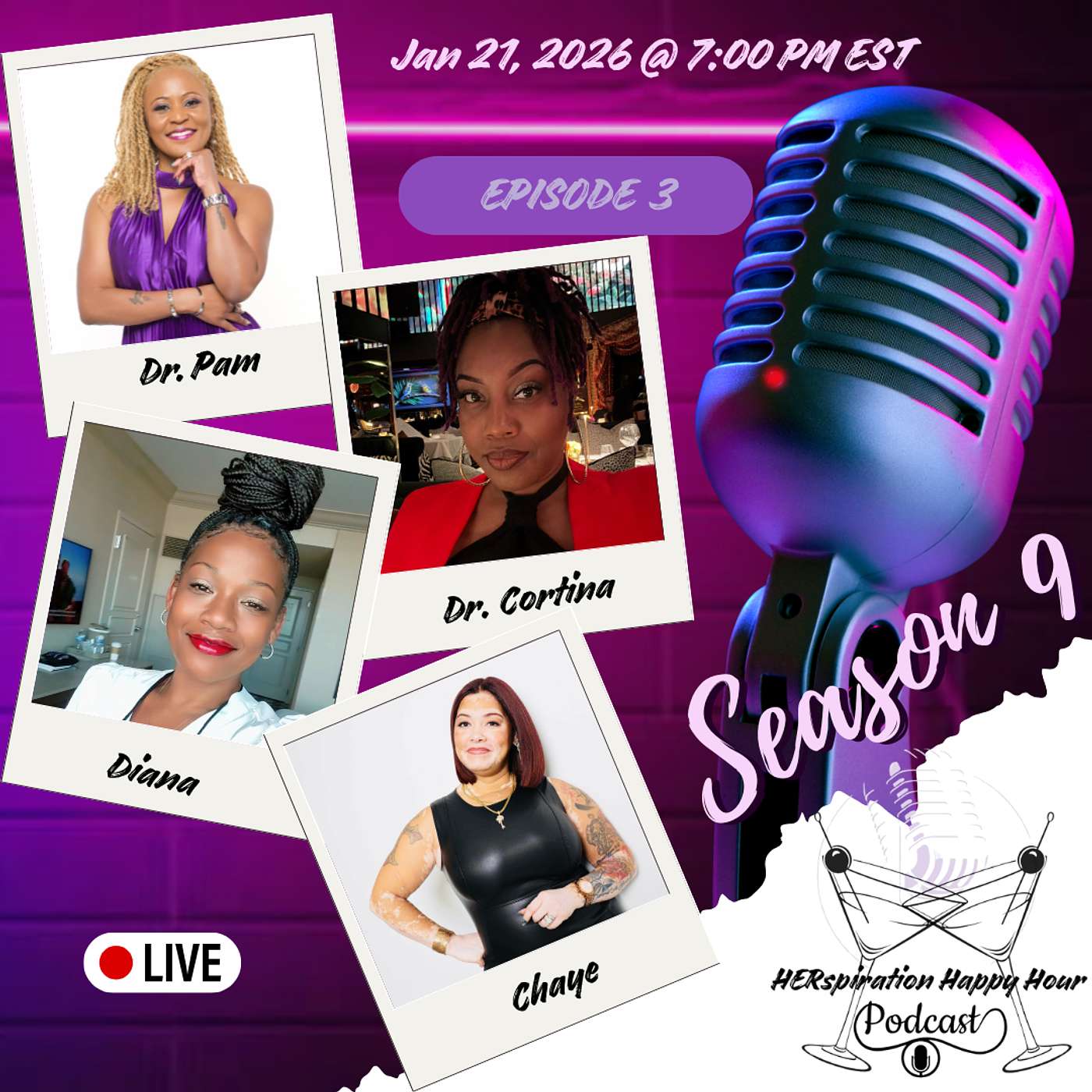 Herspiration Happy Hour, Season 9, Eps 3: Your Next Level Requires a New Routine