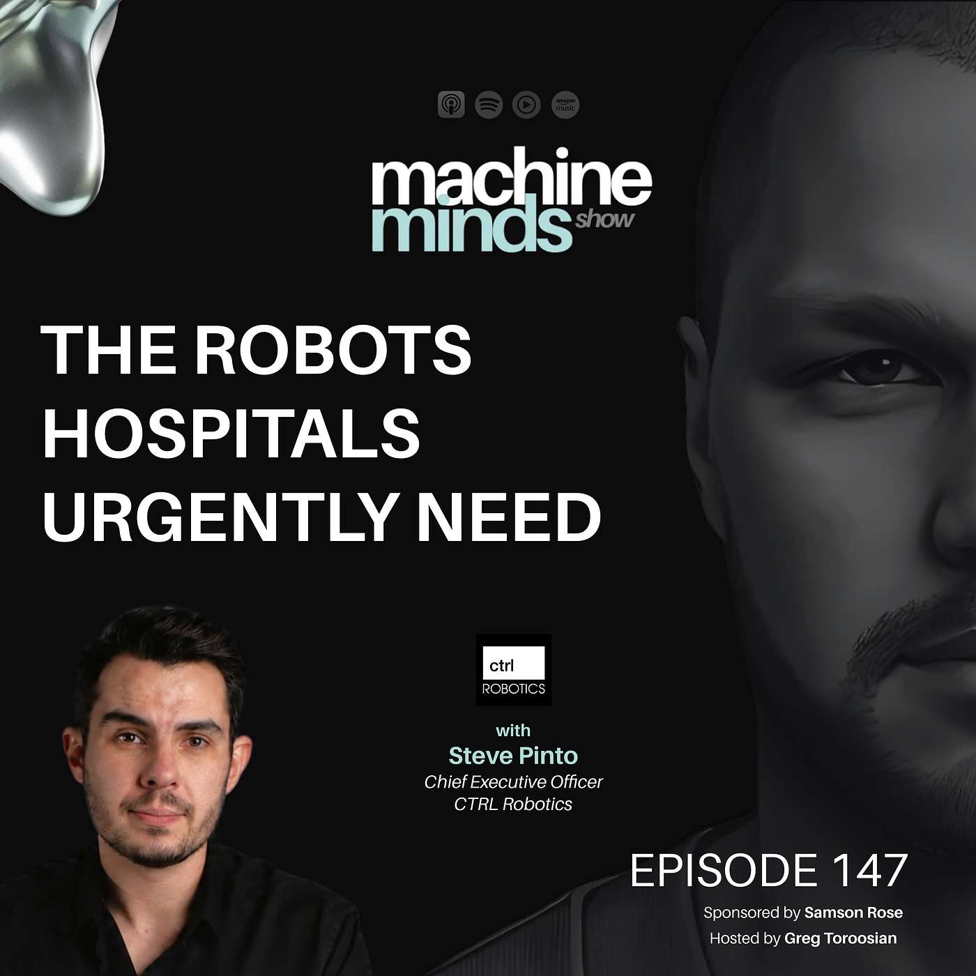 The Robots Hospitals Urgently Need with Steve Pinto episode artwork