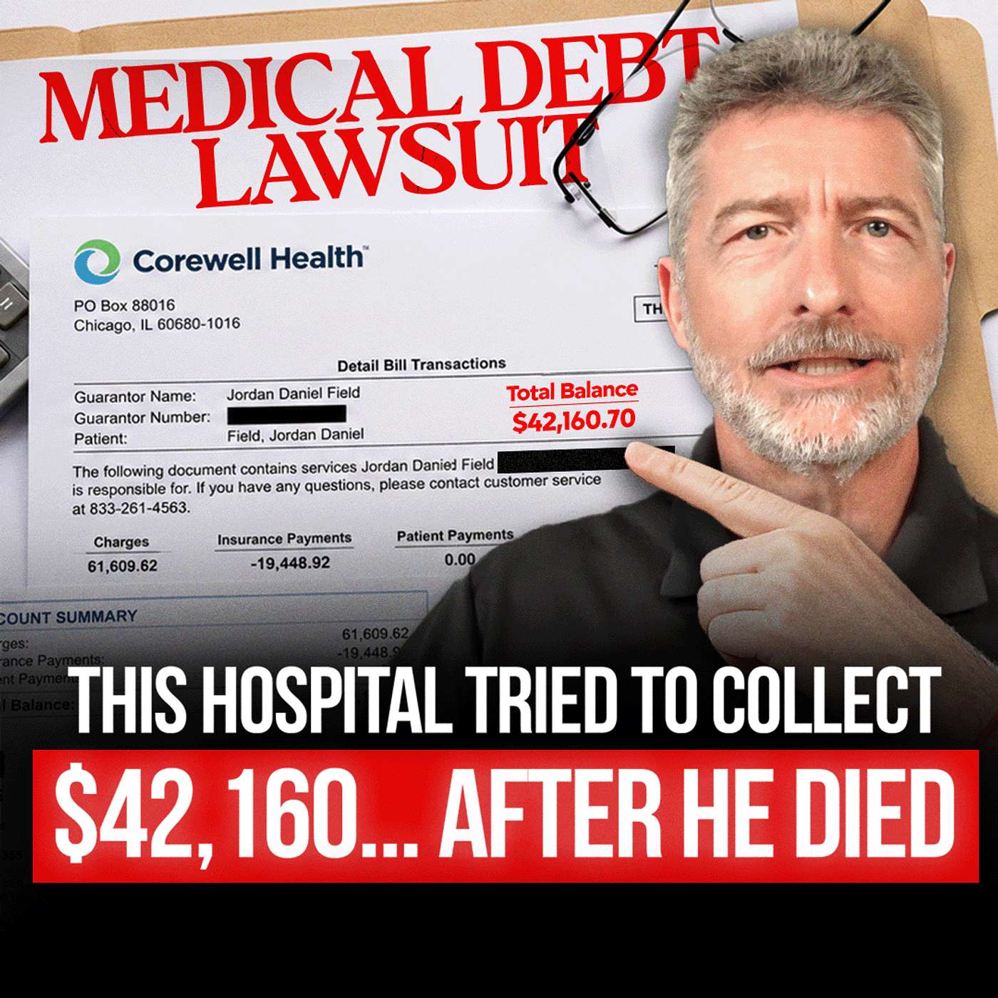 He Paid $1,100 And His Lawsuit Balance Stayed The Same