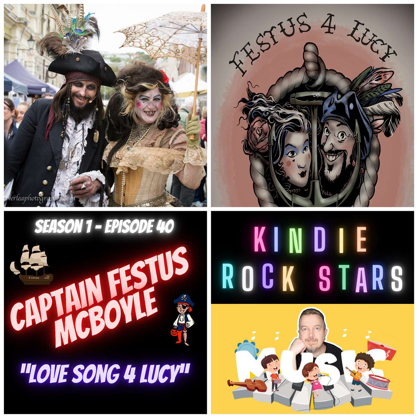 Ep 40 - CAPTAIN FESTUS McBOYLE - Love Song 4 Lucy